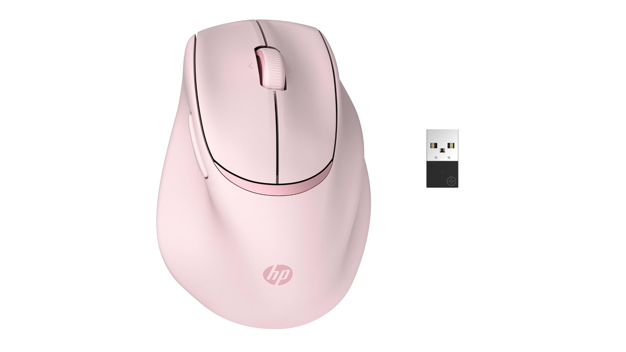 hp-tilt-720m-mouse-wireless-ergonomico-semi-verticale-a-21-con-bluetooth-e-dongl image 1