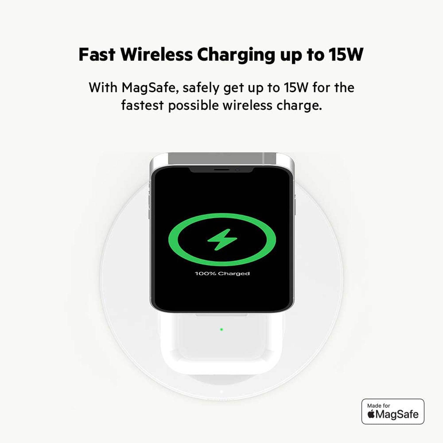 belkin-caricabatterie-wireless-2-in-1-con-magsafe-boost-charge-pro-per-iphone-14 image 5