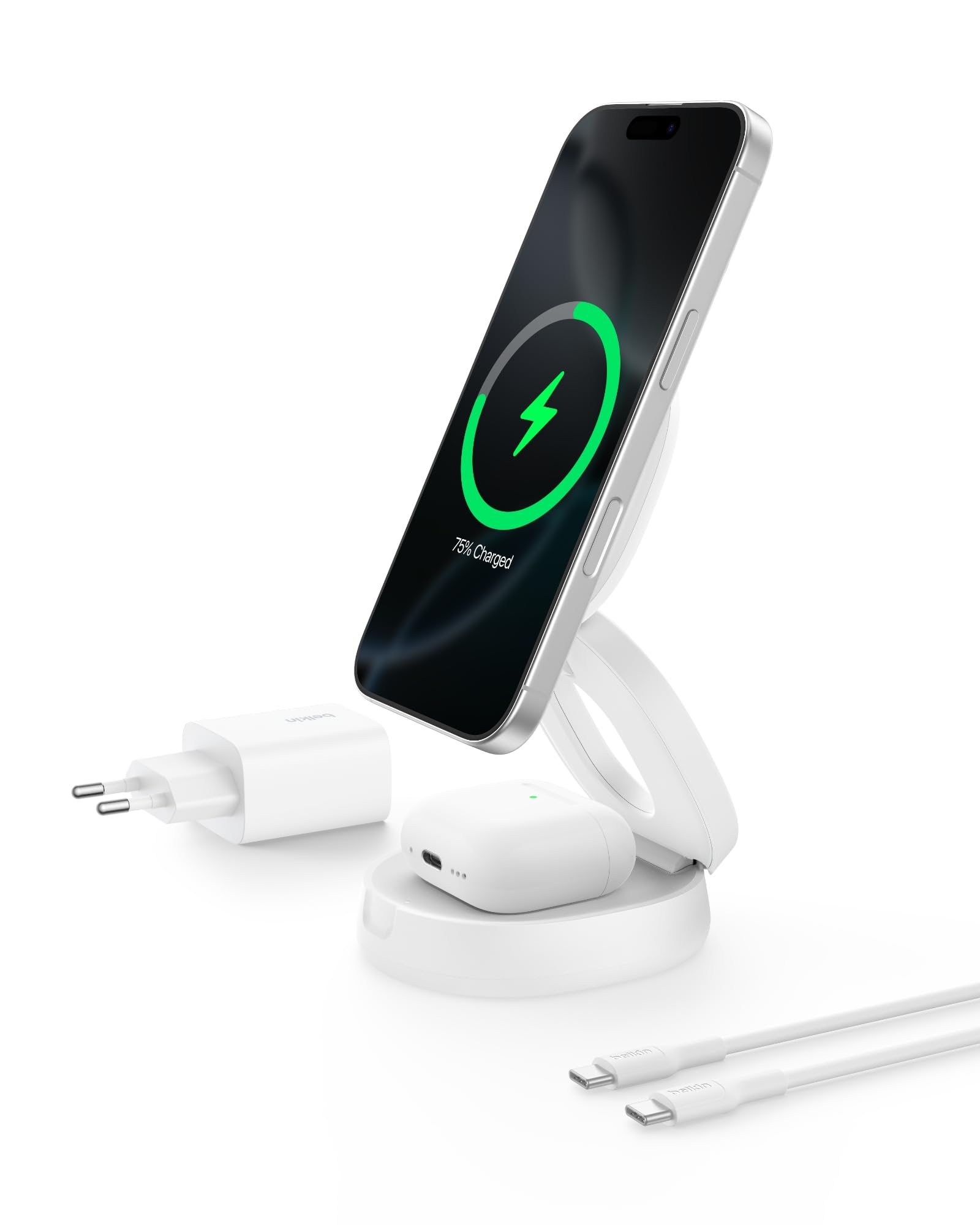 belkin-2-in-1-stazione-di-ricarica-wireless-qi2-15-w-con-magsafe-e-alimentatore- image 1