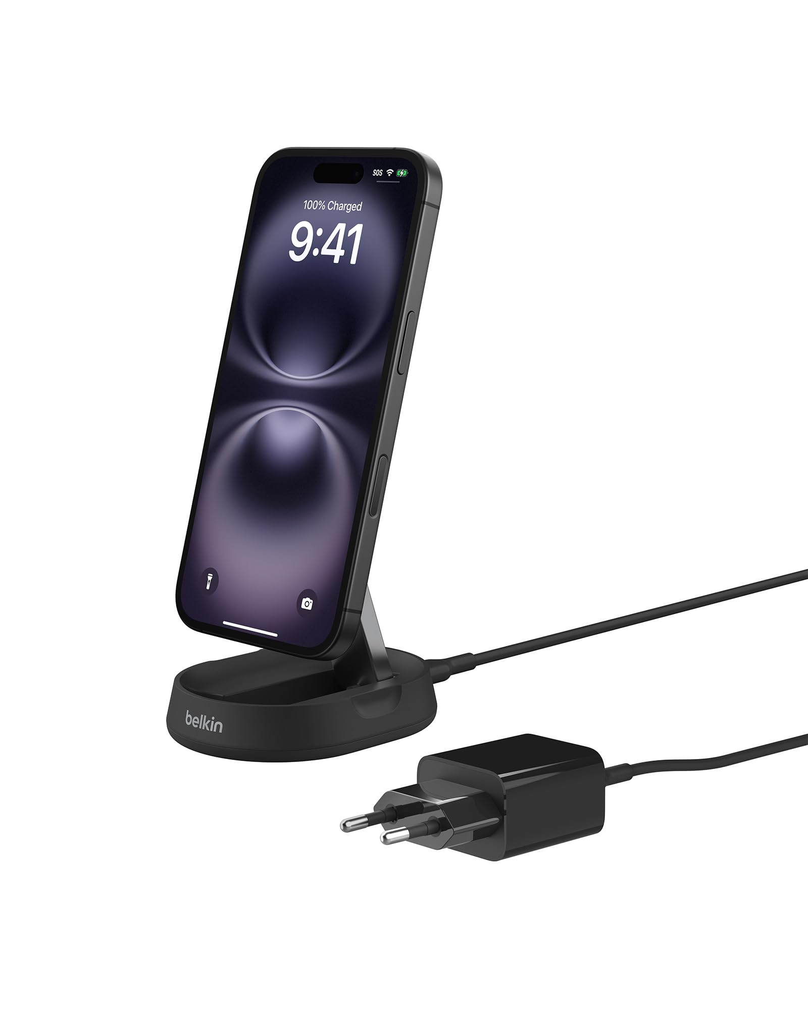 belkin-boostcharge-pro-caricatore-magnetico-convertibile-15-w-qi2-compatibile-ma image 1