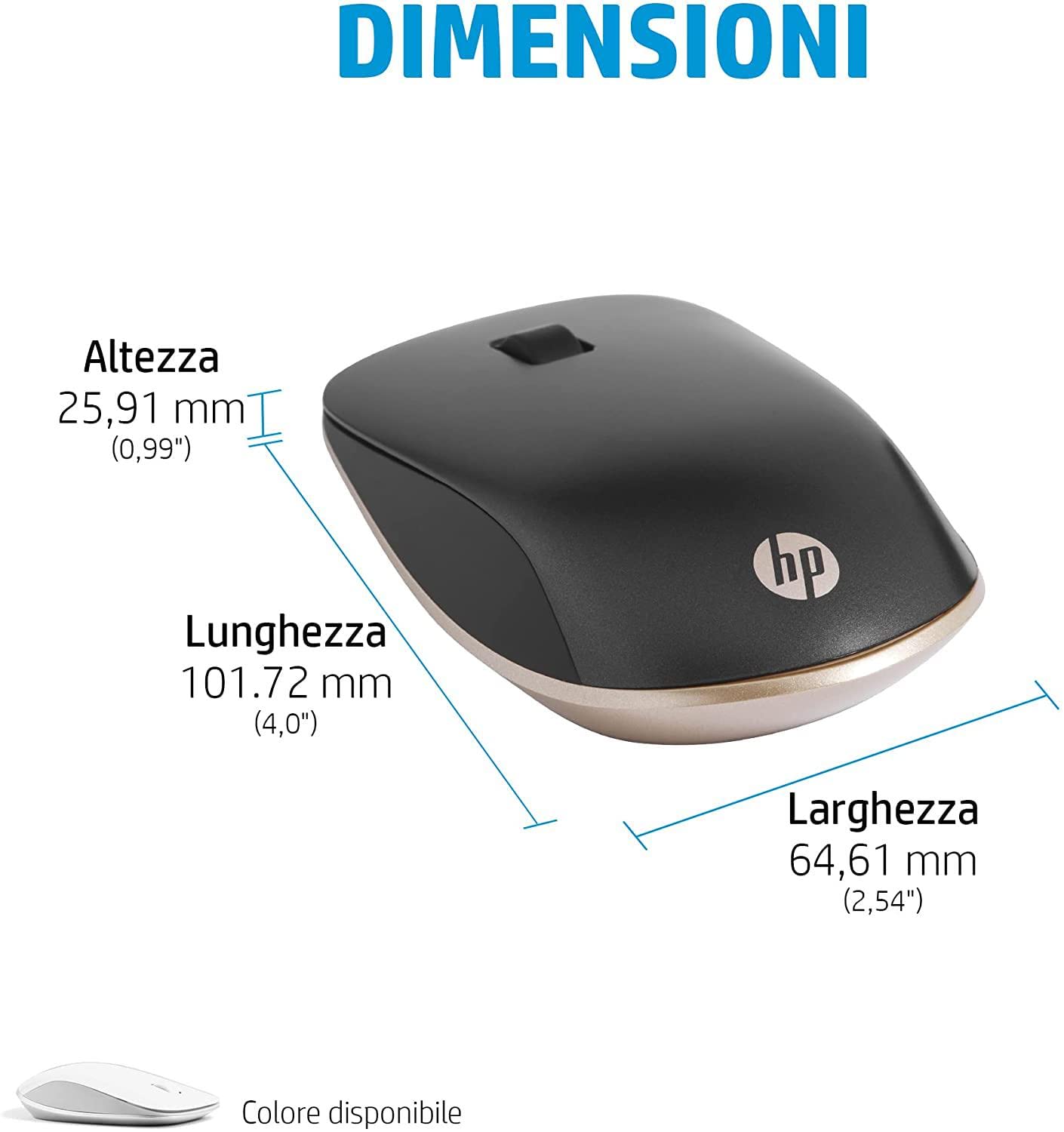 hp-410-mouse-wireless-slim-bluetooth-5-0-sensore-ottico-2000-dpi-3-pulsanti-desi image 7