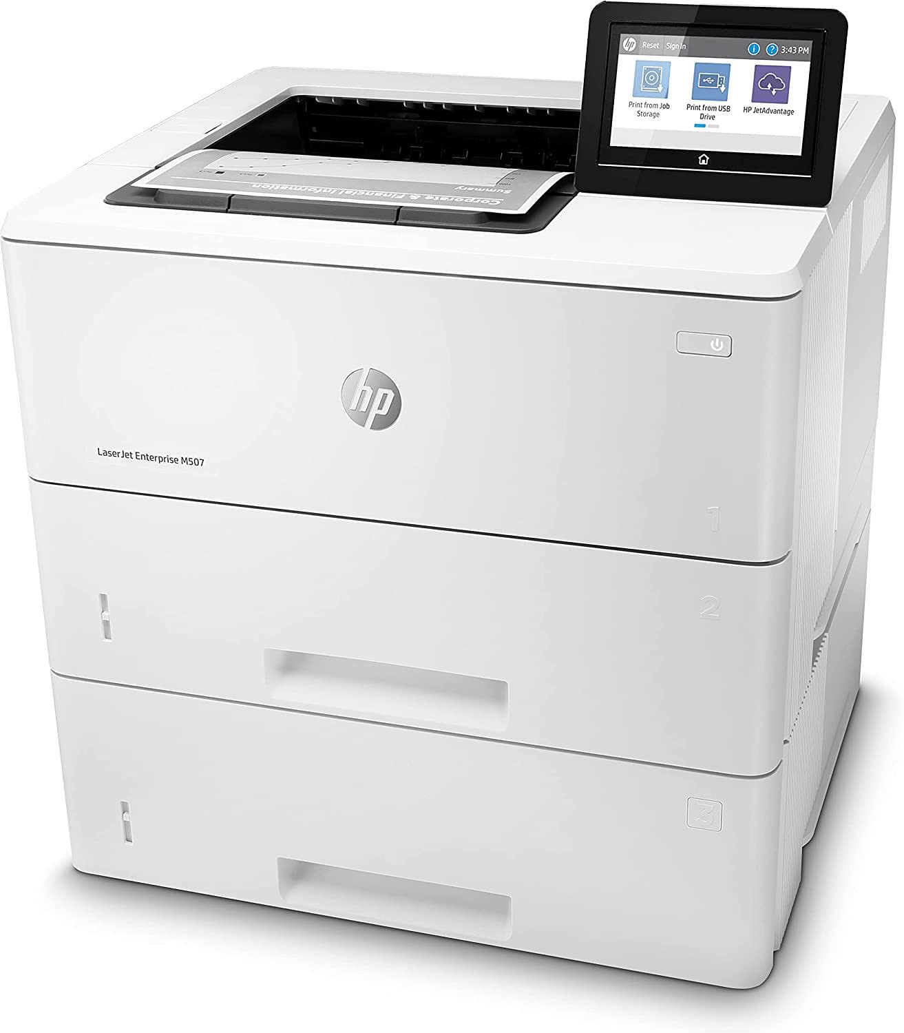 hp-laserjet-enterprise-m507x-1pv88a-stampante-laser-monocromatica-a4-50-ppm-dupl image 3