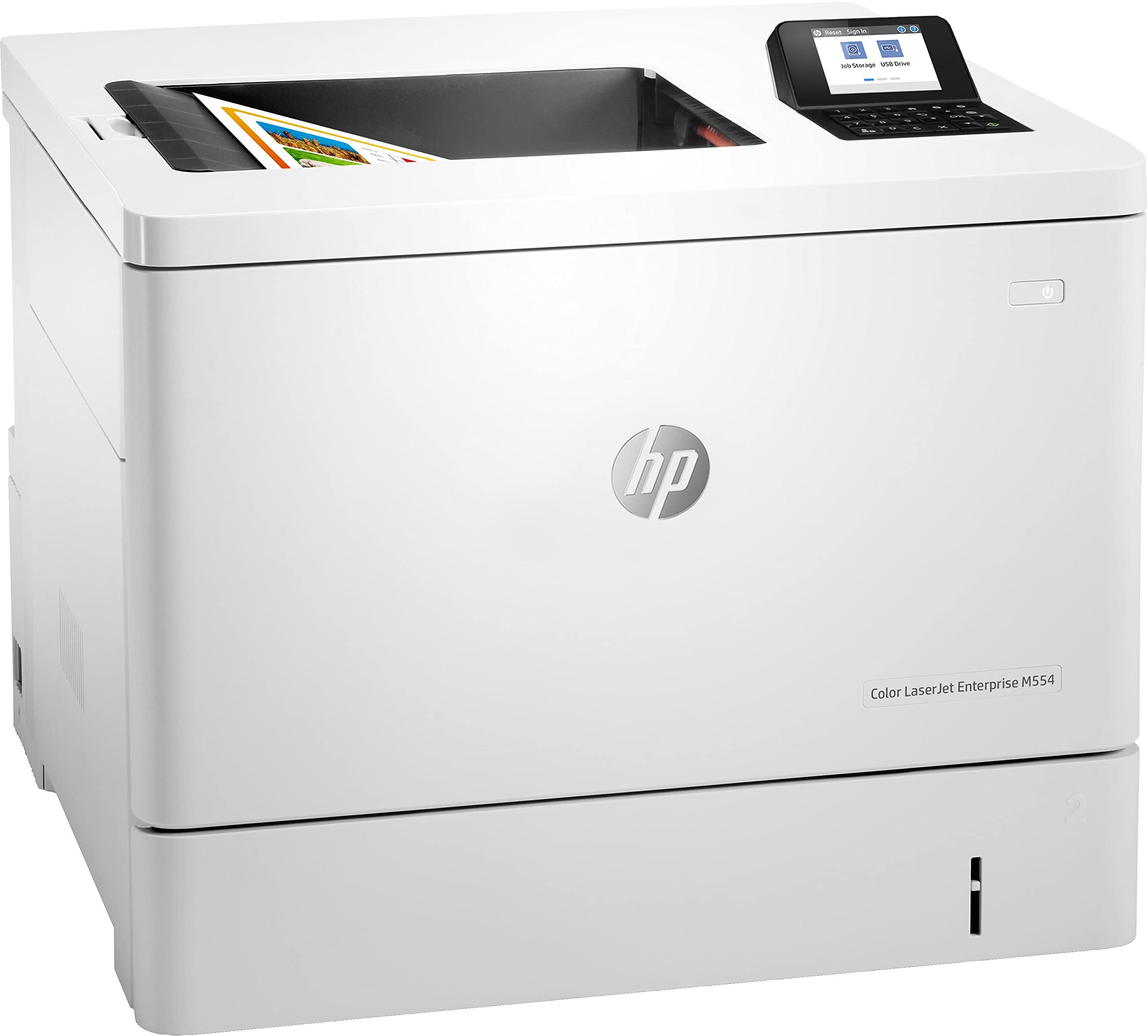 hp-color-laserjet-enterprise-m554dn-7zu81a-stampante-laser-a-colori-a4-con-duple image 2