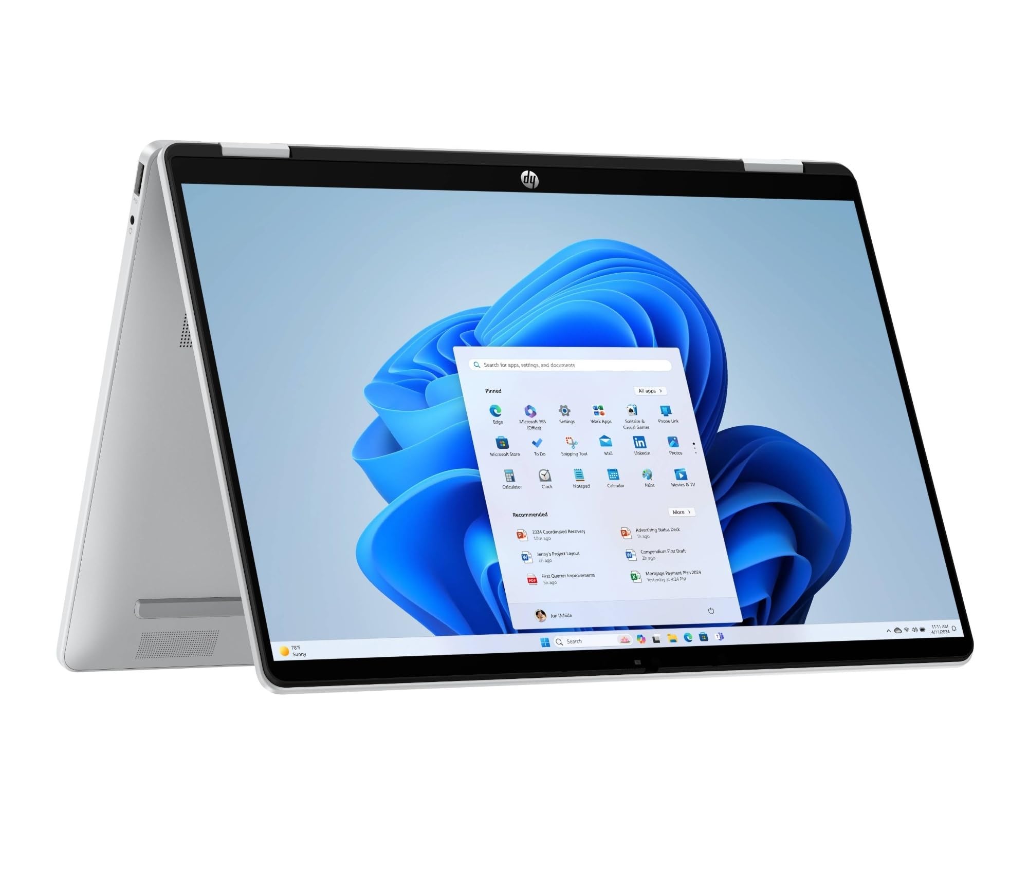 hp-omnibook-5-flip-14-fp0004sl-notebook-convertibile-touch-14-2k-intel-core-3-10 image 1