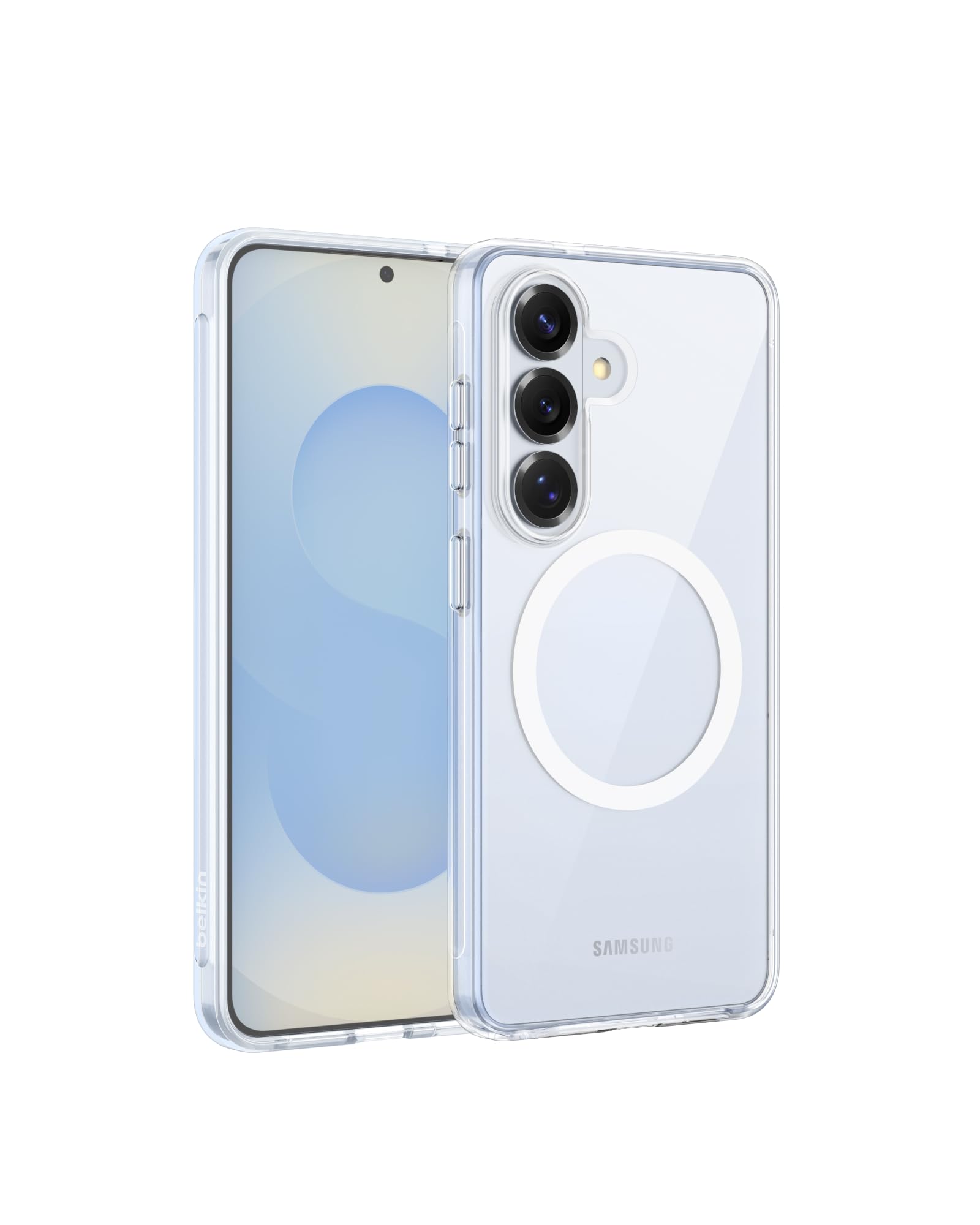 belkin-sheerforce-clear-cover-per-samsung-galaxy-s26-protezione-da-cadute-fino-a image 1