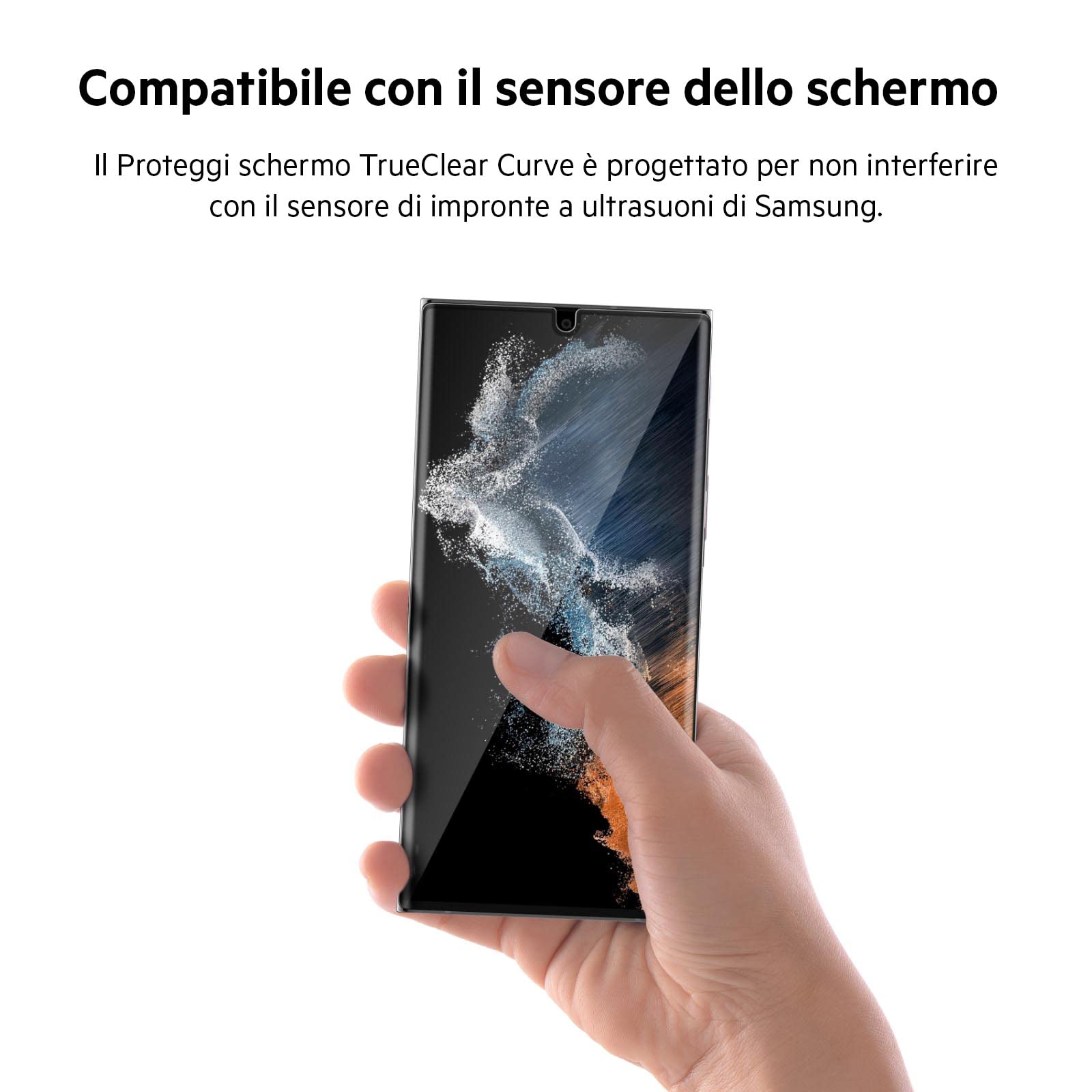 belkin-trueclear-curve-proteggi-schermo-per-galaxy-s22-ultra-5g-bordo-a-bordo-co image 3