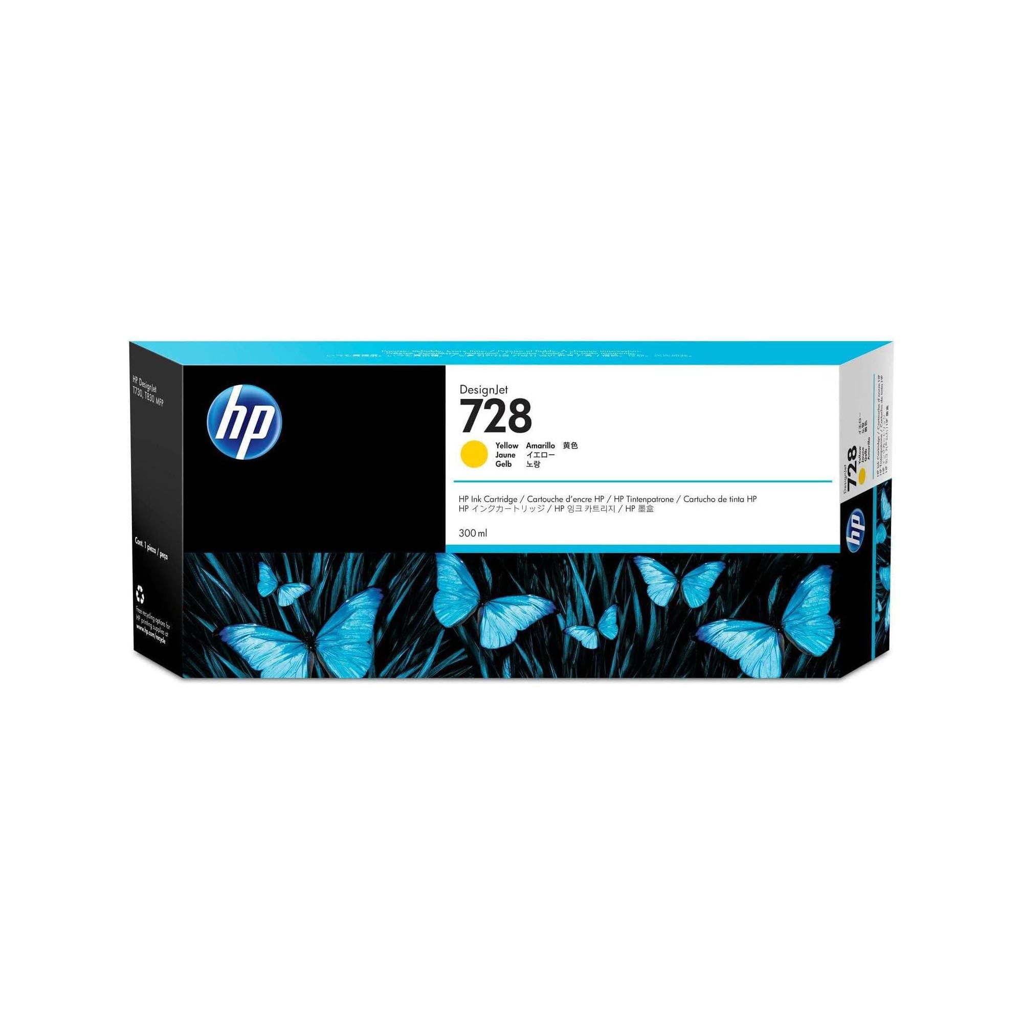 hp-728-f9k15a-cartuccia-originale-giallo-per-plotter-hp-designjet-t730-e-t830-co image 1