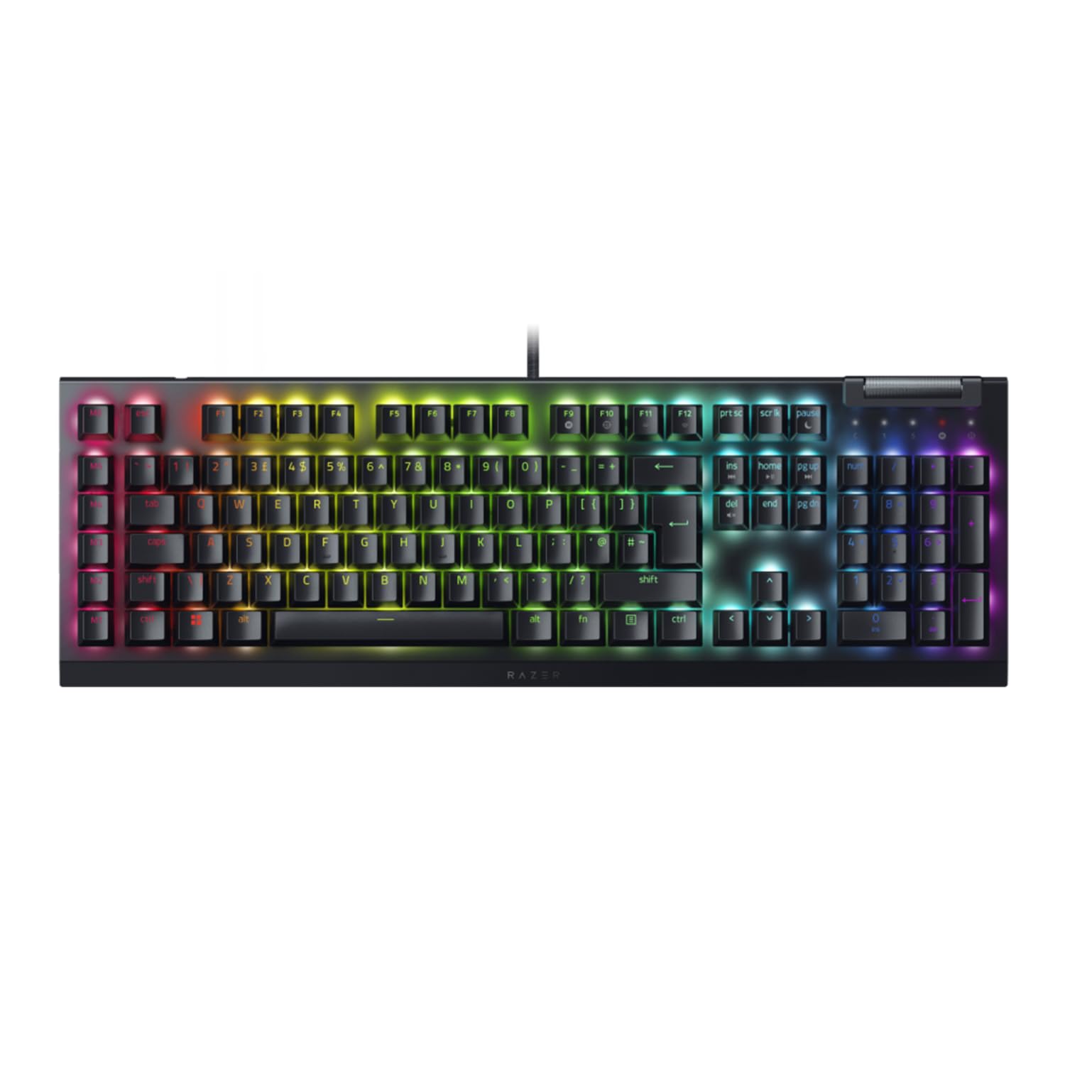 razer-blackwidow-v4-x-green-switch-tastiera-meccanica-gaming-chroma-rgb-con-swit image 1
