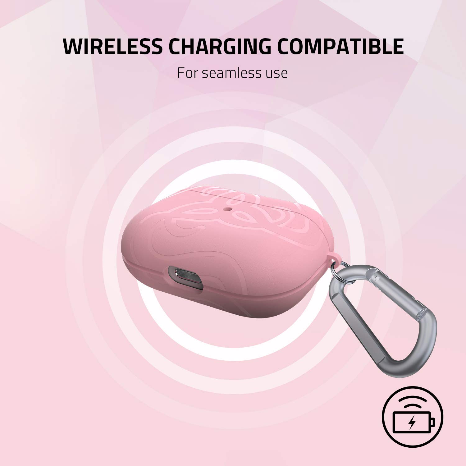 razer-team-case-per-apple-airpods-pro-cover-protettiva-in-tpu-con-moschettone-fo image 4