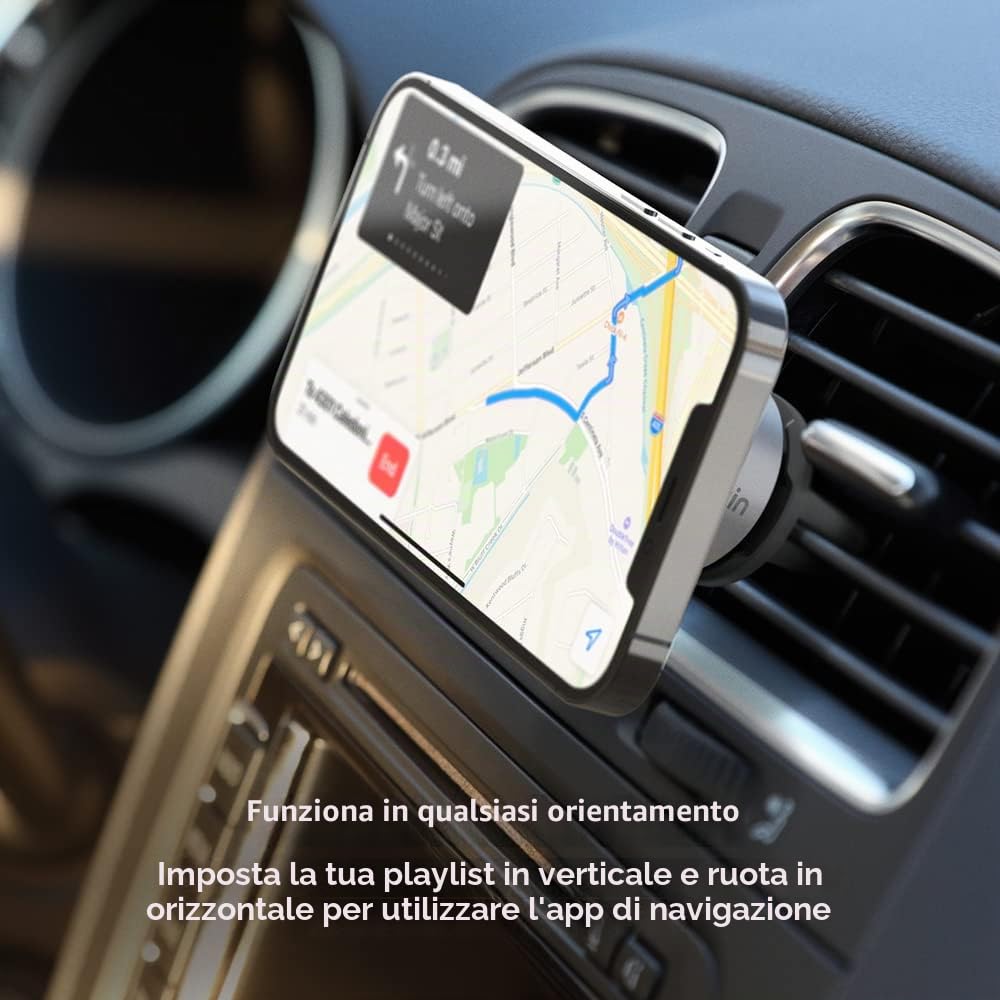 belkin-car-mount-magnetic-supporto-da-auto-per-telefono-con-magsafe-porta-telefo image 6