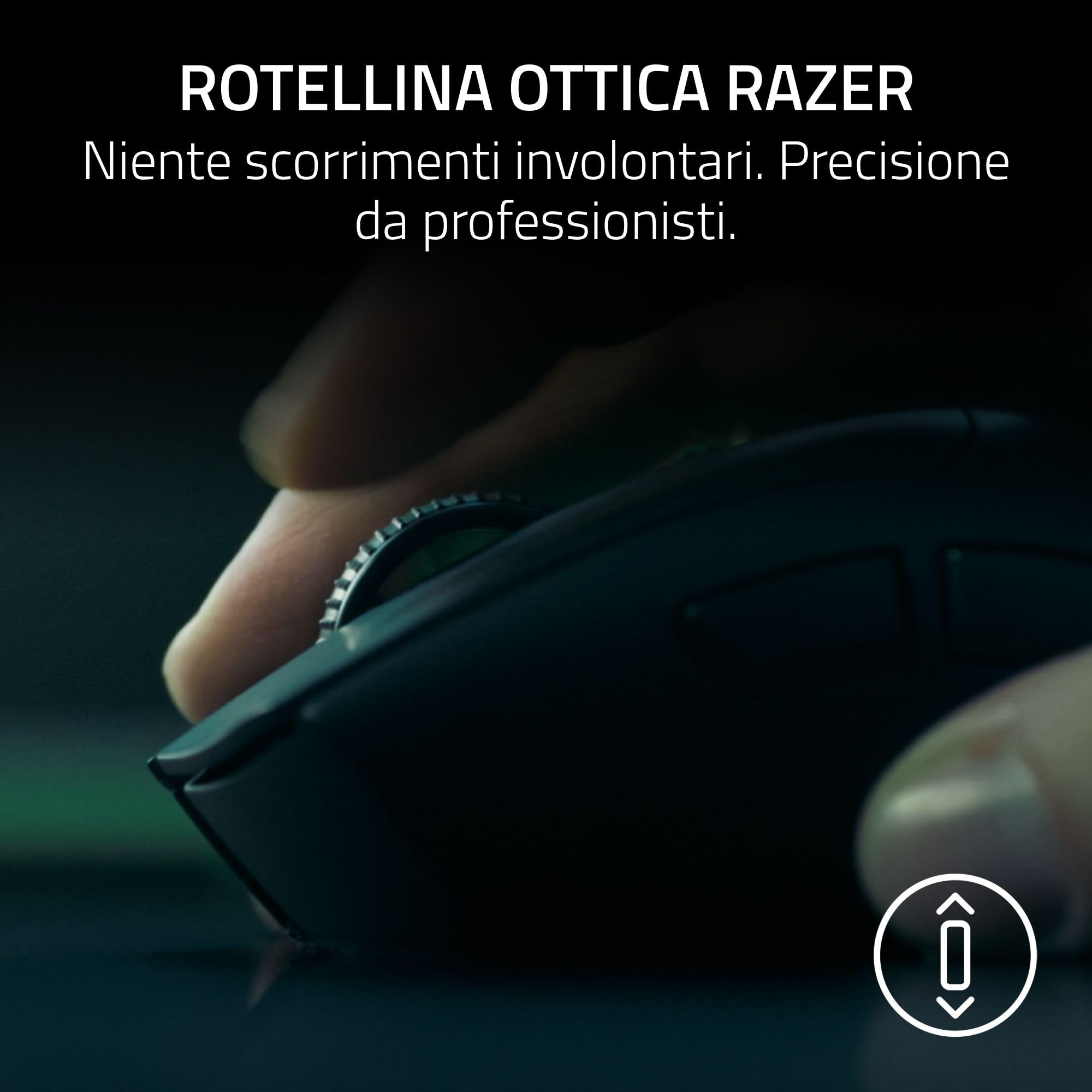 razer-deathadder-v4-pro-mouse-wireless-ergonomico-ultraleggero-da-56-g-hyperspee image 7