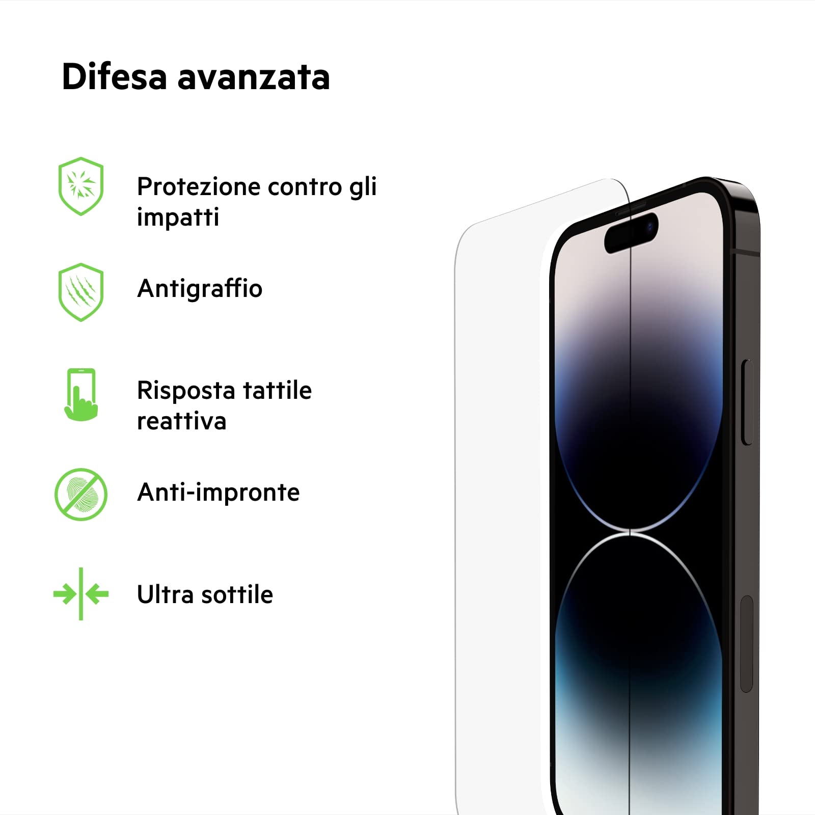 belkin-temperedglass-proteggi-schermo-in-vetro-temprato-9h-per-iphone-14-pro-0-3 image 2