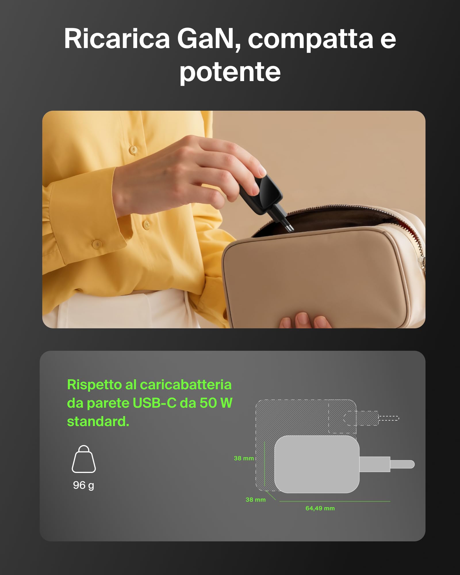 belkin-boostcharge-caricabatterie-usb-c-gan-dual-porta-50w-pd-3-1-pps-ricarica-r image 3