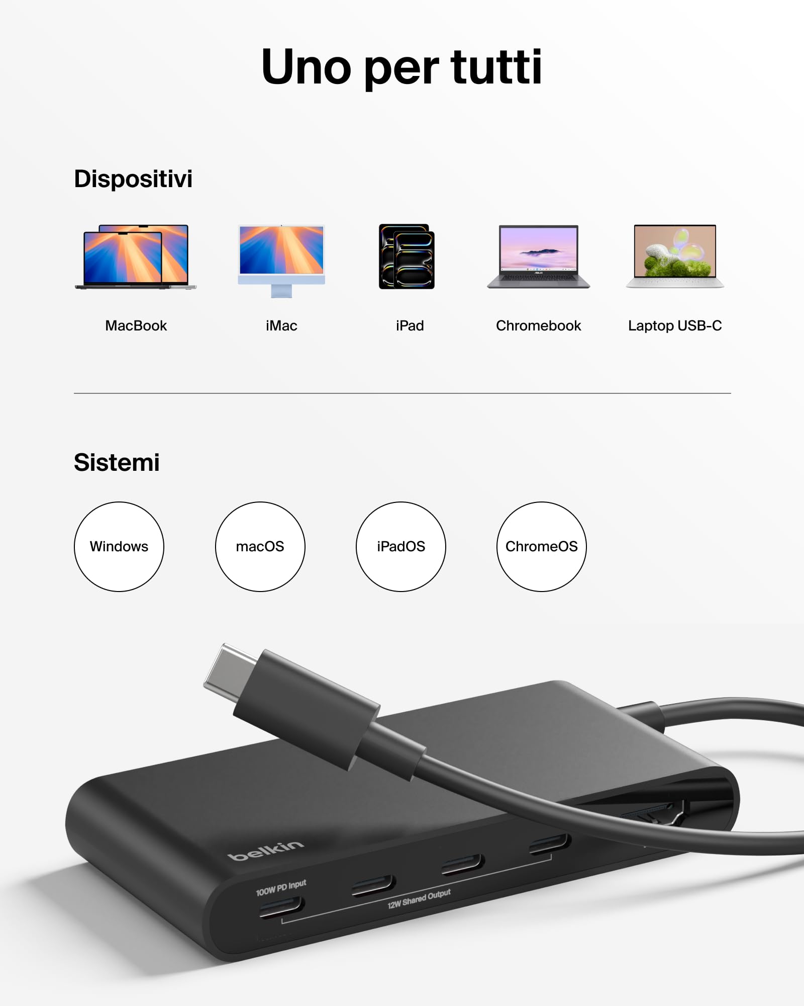 belkin-hub-usb-c-a-5-porte-con-hdmi-4k-60hz-power-delivery-100w-e-dati-10gbps-pe image 7