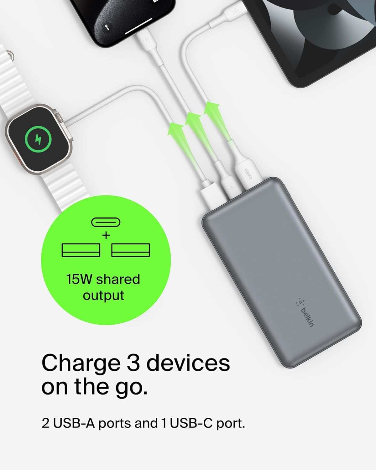 belkin-boostcharge-power-bank-10000-mah-caricabatterie-portatile-usb-c-15-w-con- image 2