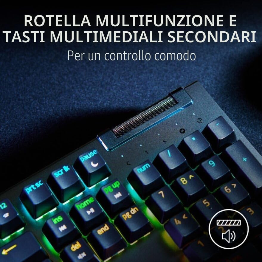 razer-blackwidow-v4-x-green-switch-tastiera-meccanica-gaming-chroma-rgb-con-swit image 6