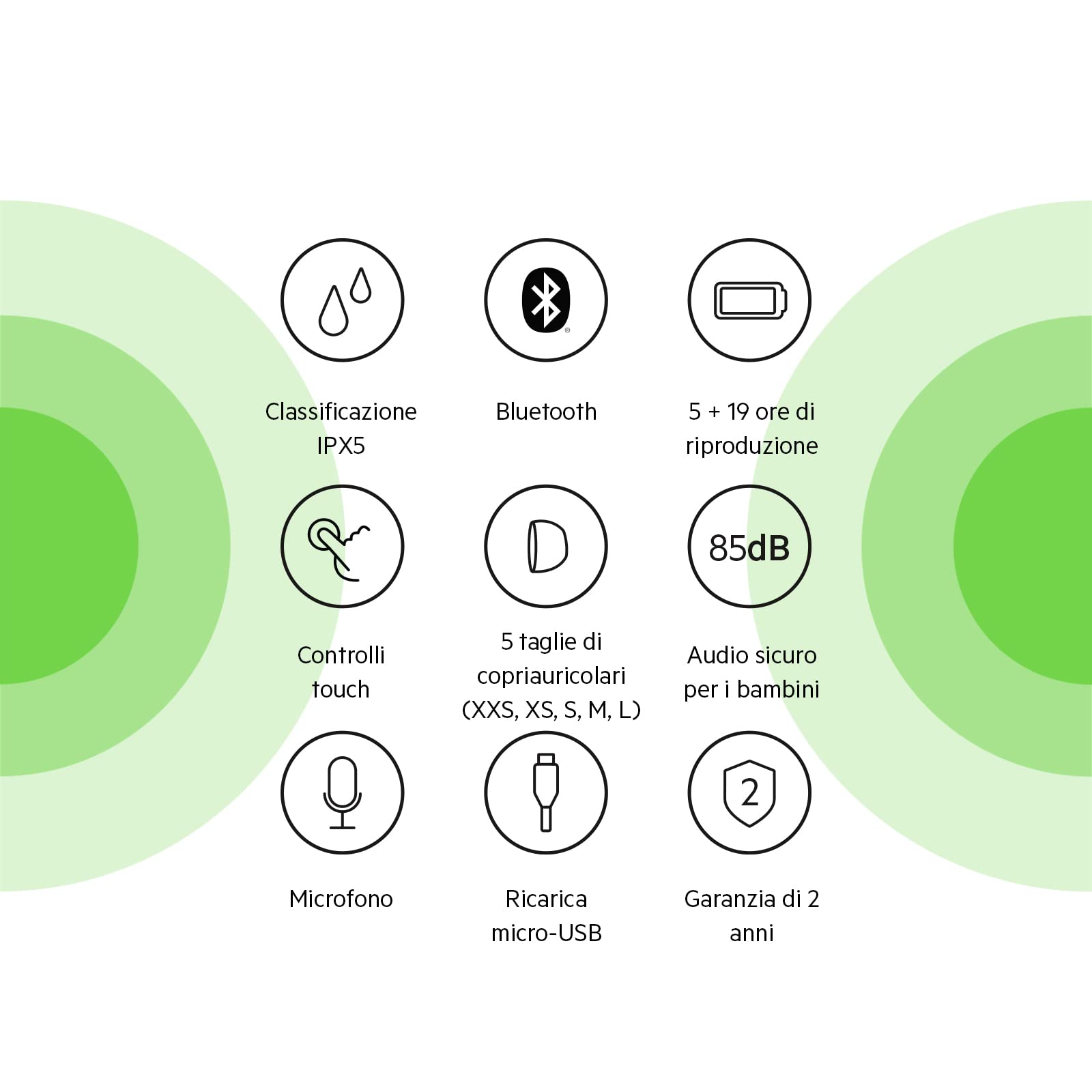 belkin-soundform-nano-auricolari-true-wireless-per-bambini-volume-limitato-85-db image 3
