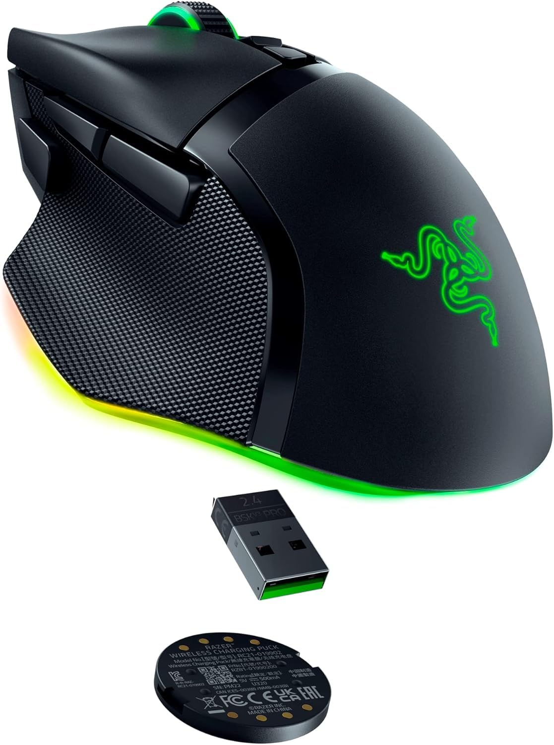 razer-wireless-charging-puck-modulo-di-ricarica-wireless-magnetico-per-mouse-bas image 4