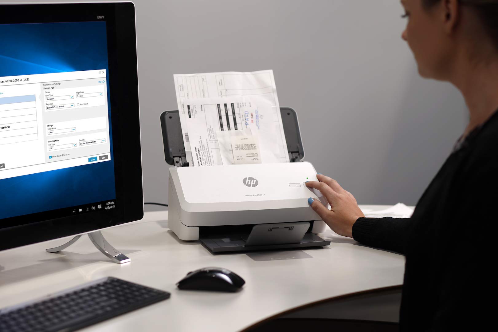 hp-scanjet-pro-2000-s2-6fw06a-scanner-documentale-con-adf-50-fogli-duplex-35-ppm image 2