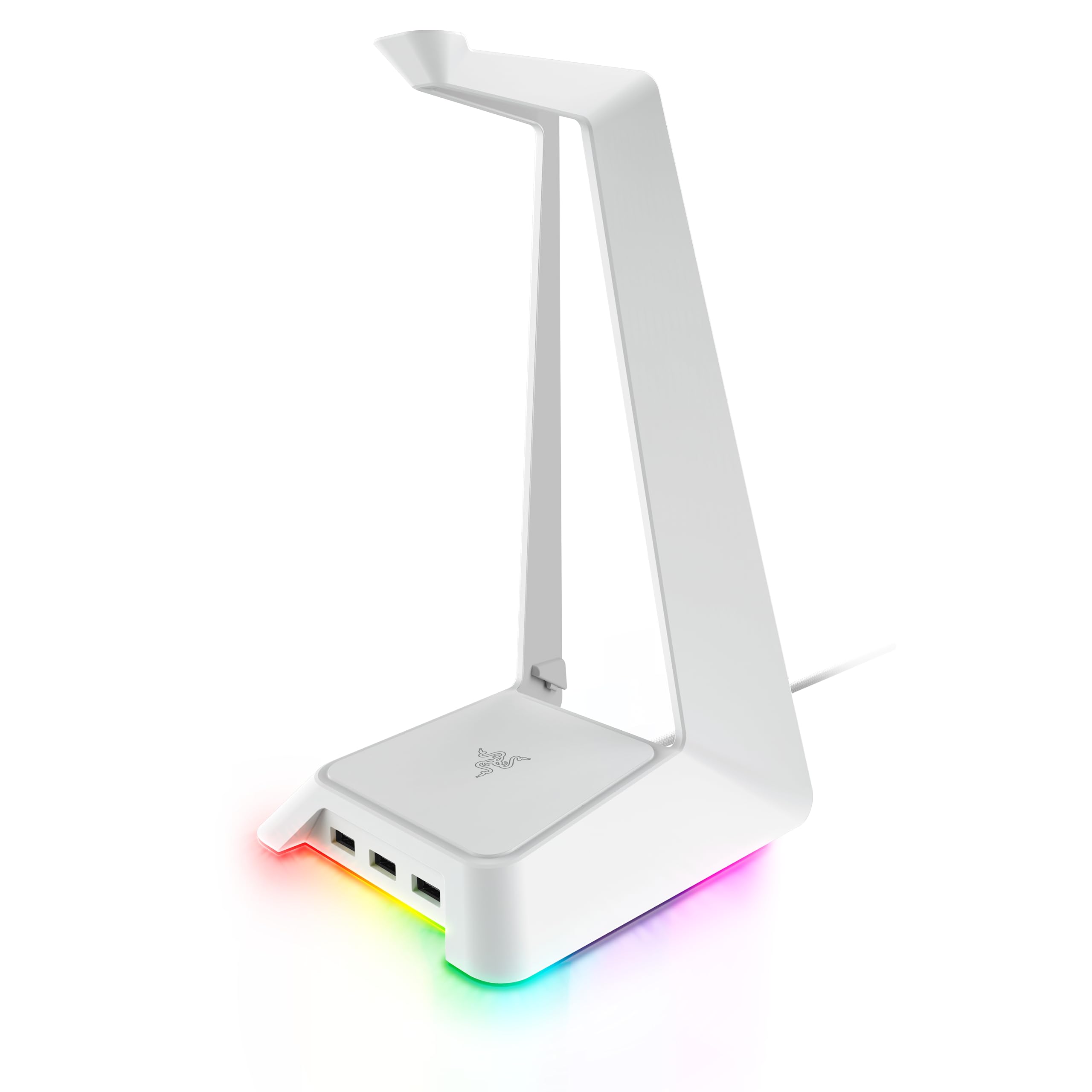 razer-base-station-chroma-mercury-supporto-per-cuffie-con-hub-usb-a-3-porte-e-il image 1