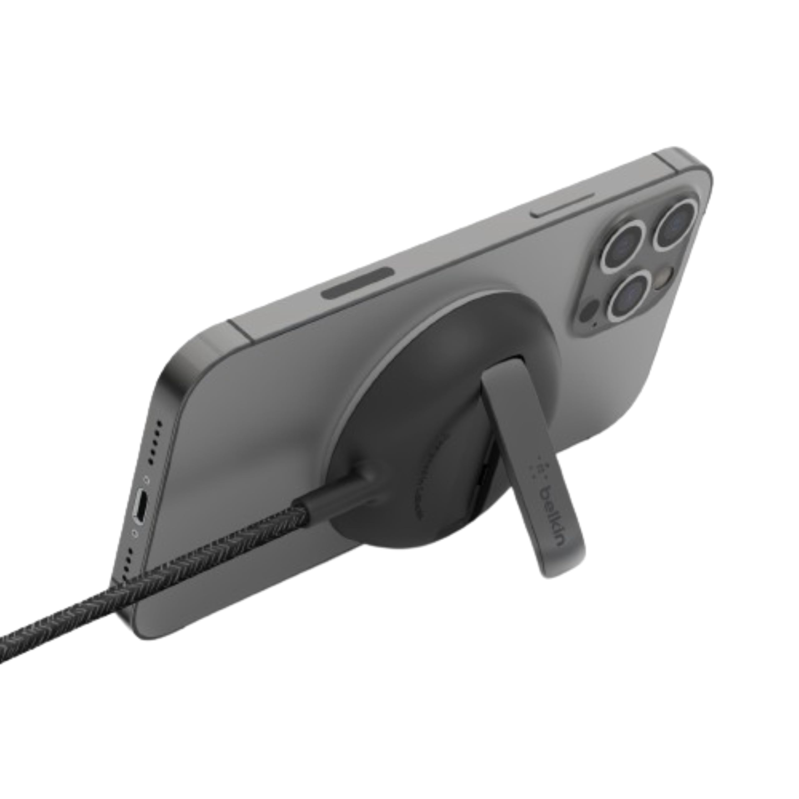 belkin-boostcharge-portable-wireless-charging-pad-con-magsafe-15-w-tappetino-ric image 6