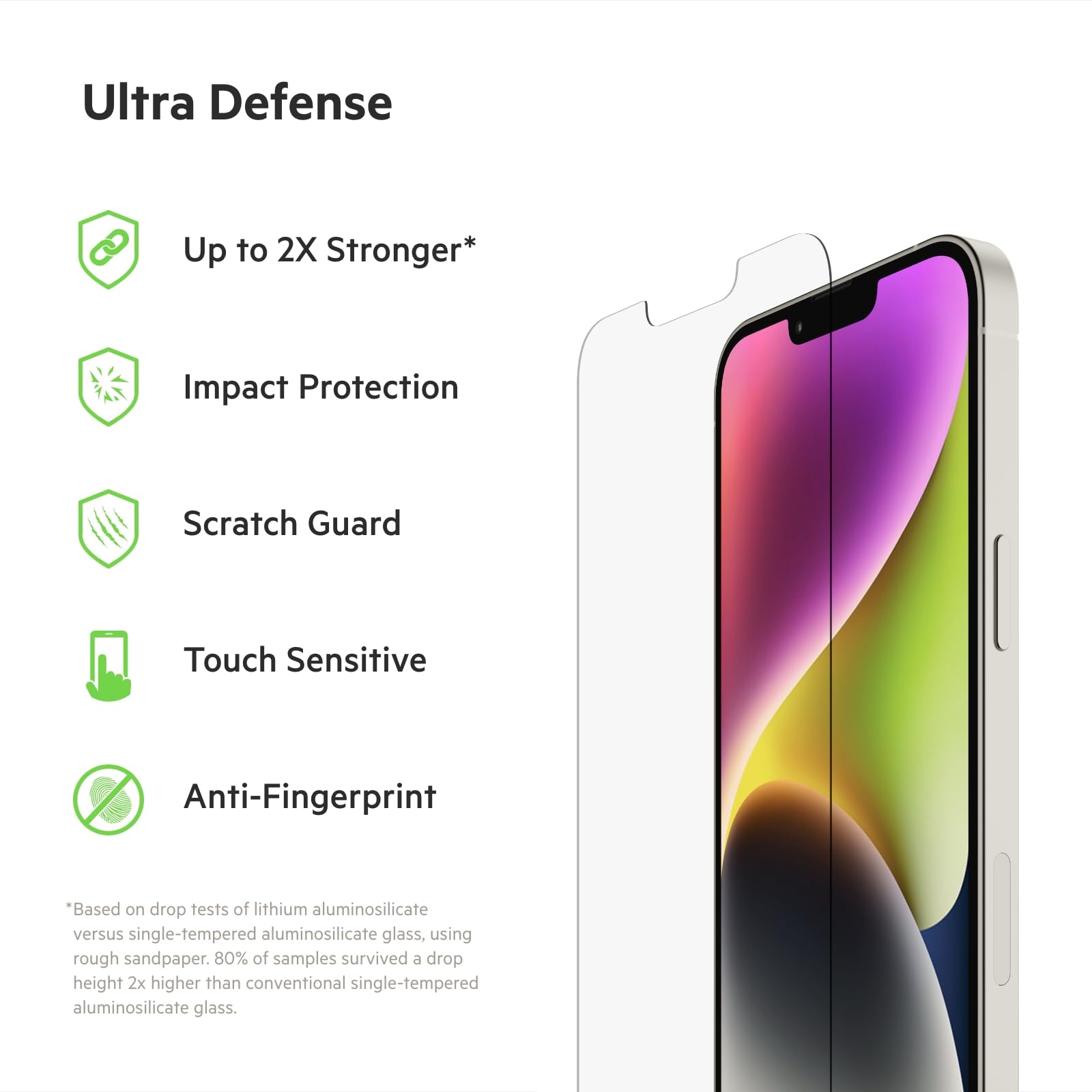 belkin-ultraglass-proteggi-schermo-antimicrobico-per-iphone-14-plus-e-iphone-13- image 2