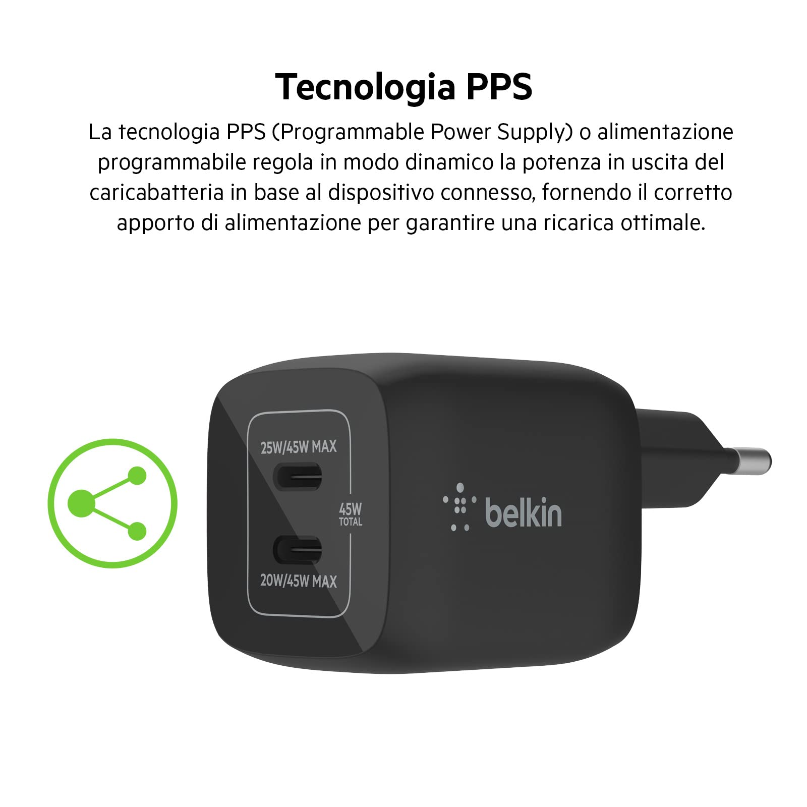 belkin-45w-dual-usb-c-gan-wall-charger-caricatore-da-parete-doppio-usb-c-pd-3-0- image 6