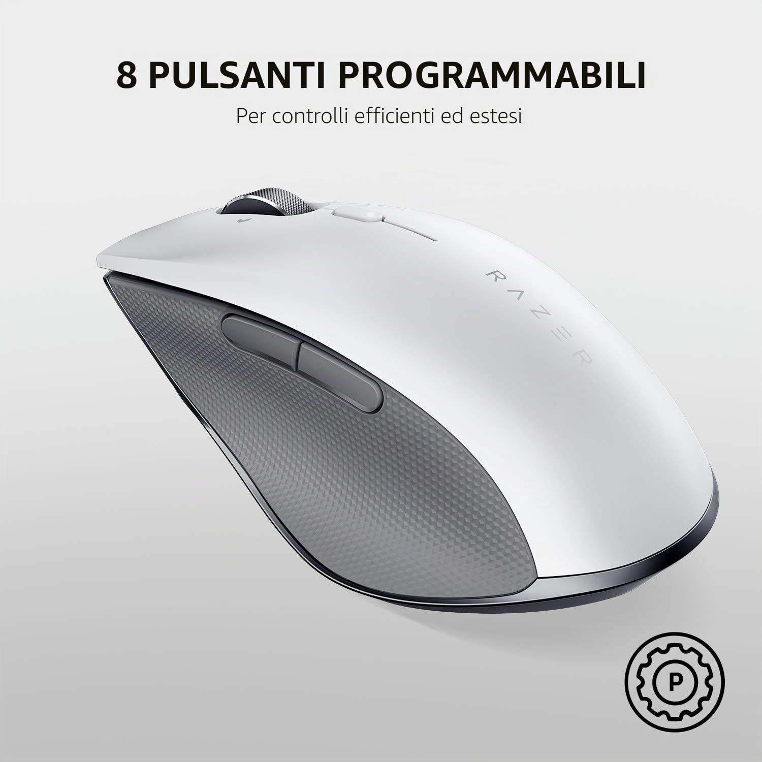 razer-pro-click-mouse-wireless-professionale-ergonomico-con-sensore-5g-16-000-dp image 5