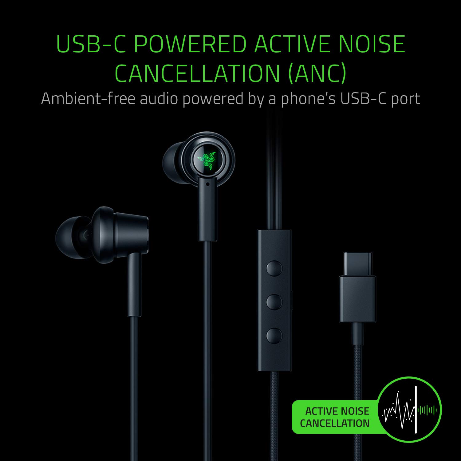 razer-hammerhead-usb-c-anc-auricolari-in-ear-con-cancellazione-attiva-del-rumore image 2