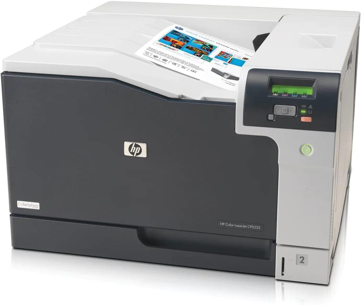 hp-color-laserjet-cp5225n-ce711a-stampante-laser-a-colori-a3-20-ppm-stampa-front image 2
