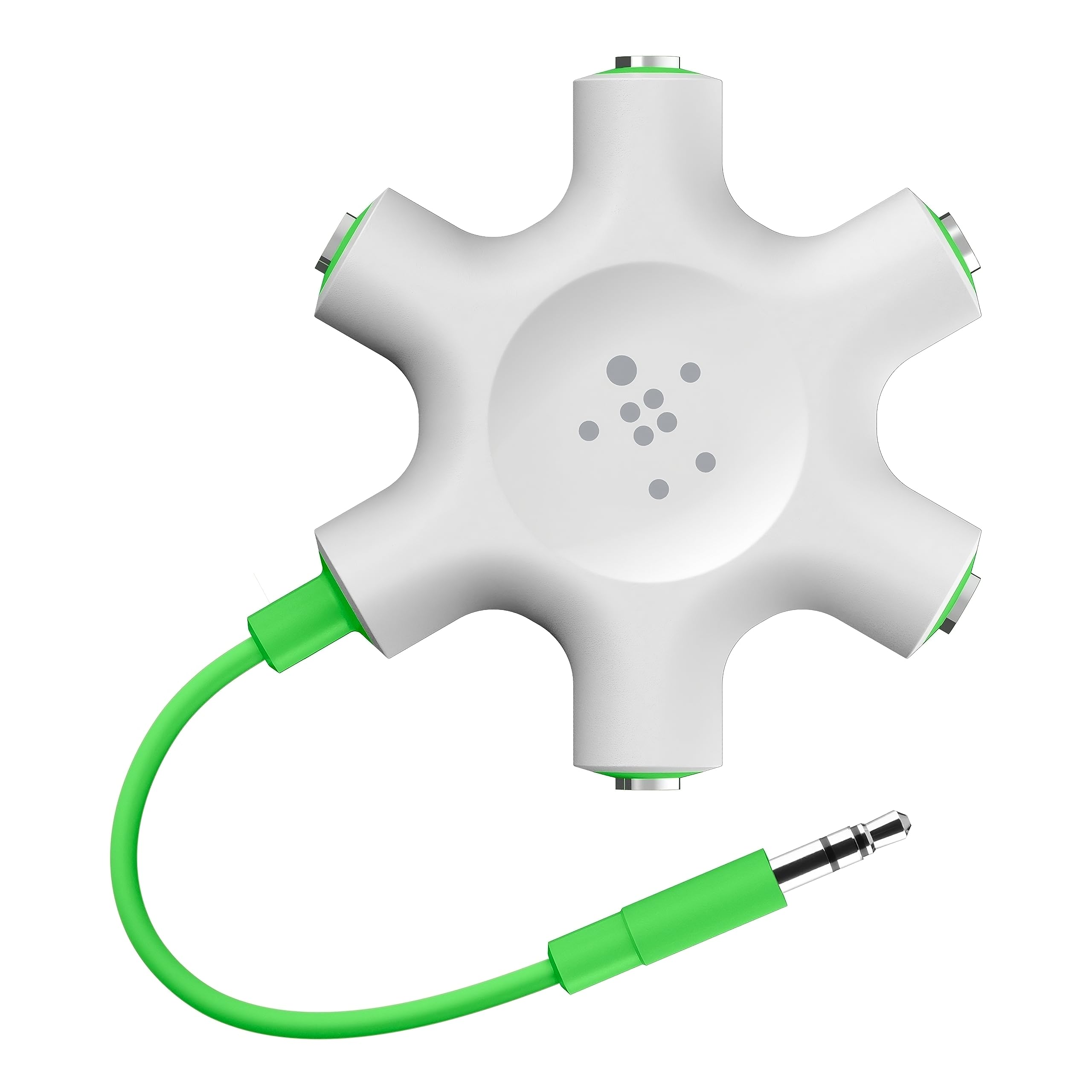 belkin-rockstar-cavo-doppiatore-per-cuffie-con-5-jack-da-3-5-mm-splitter-audio-c image 1