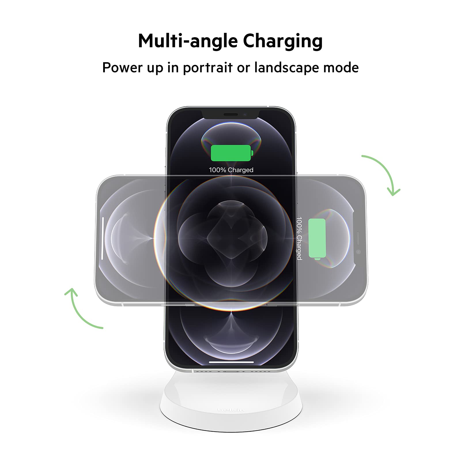 belkin-supporto-di-ricarica-wireless-magnetico-magsafe-7-5w-con-alimentatore-usb image 5