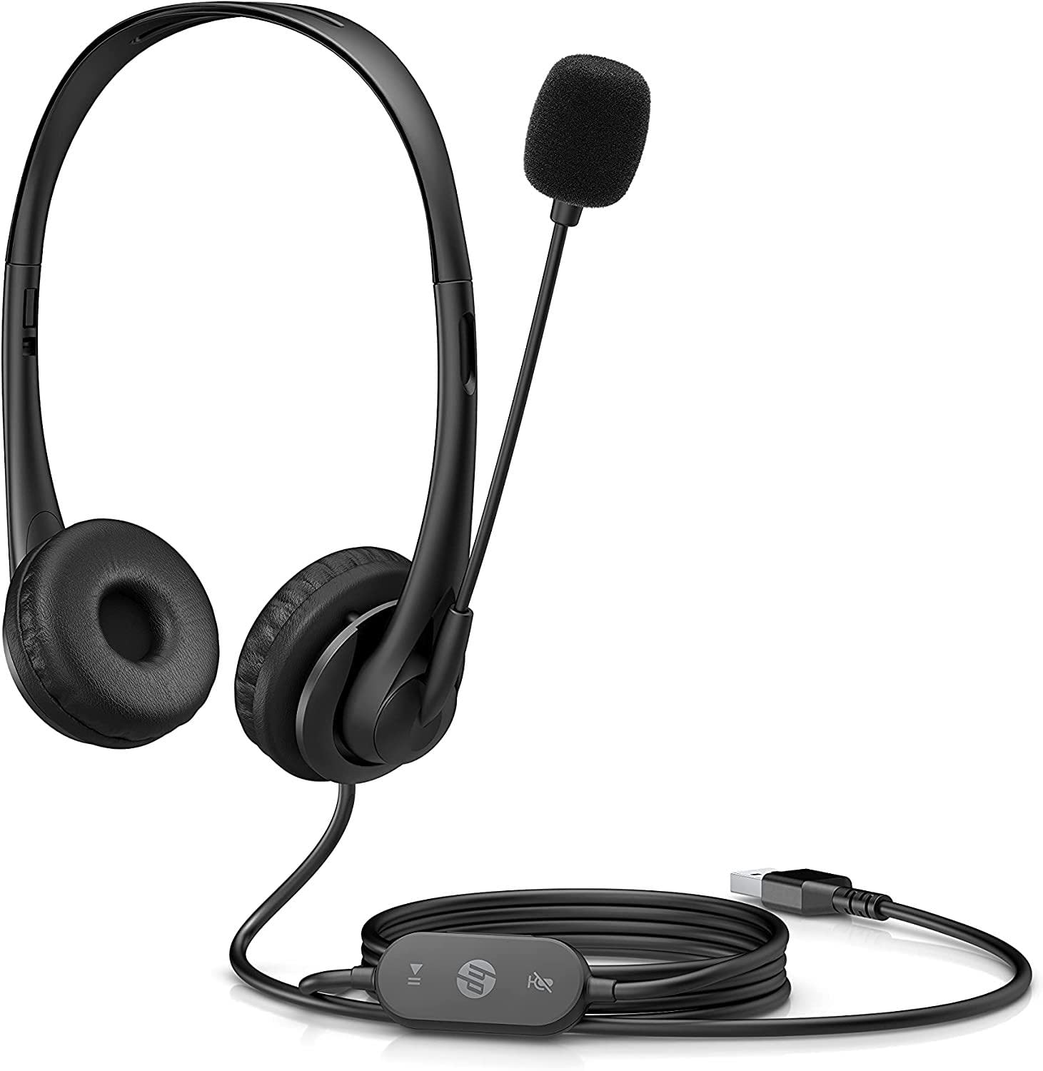 hp-g2-cuffie-stereo-cablate-usb-a-microfono-riduzione-rumore-ripiegabile-comandi image 7
