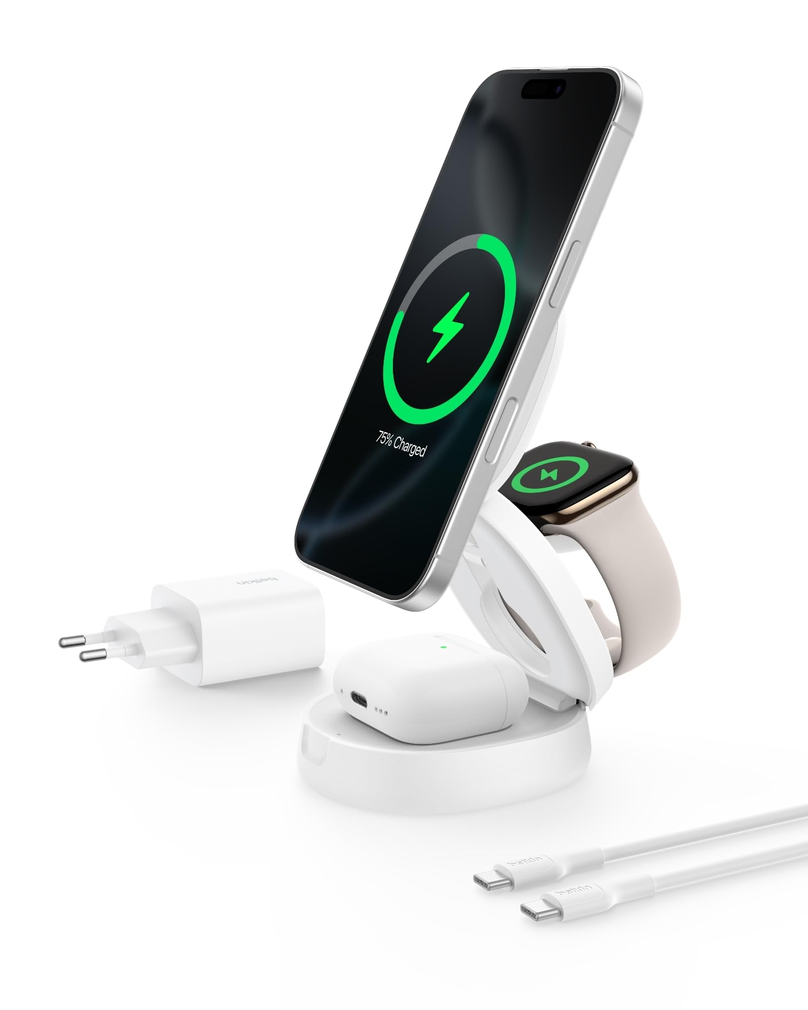 belkin-boostcharge-pro-stazione-di-ricarica-wireless-3-in-1-magsafe-qi2-15w-per- image 7