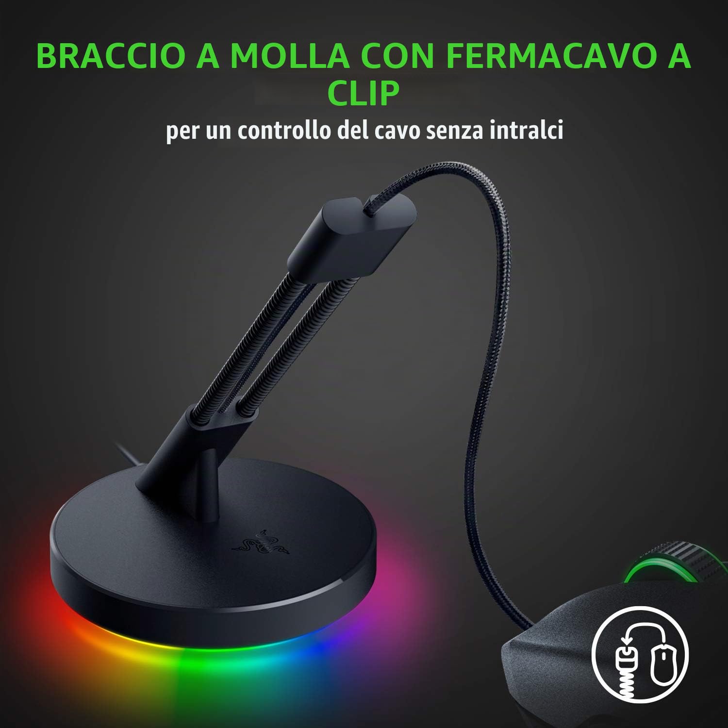 razer-mouse-bungee-v3-chroma-supporto-per-cavo-del-mouse-con-illuminazione-rgb-b image 2
