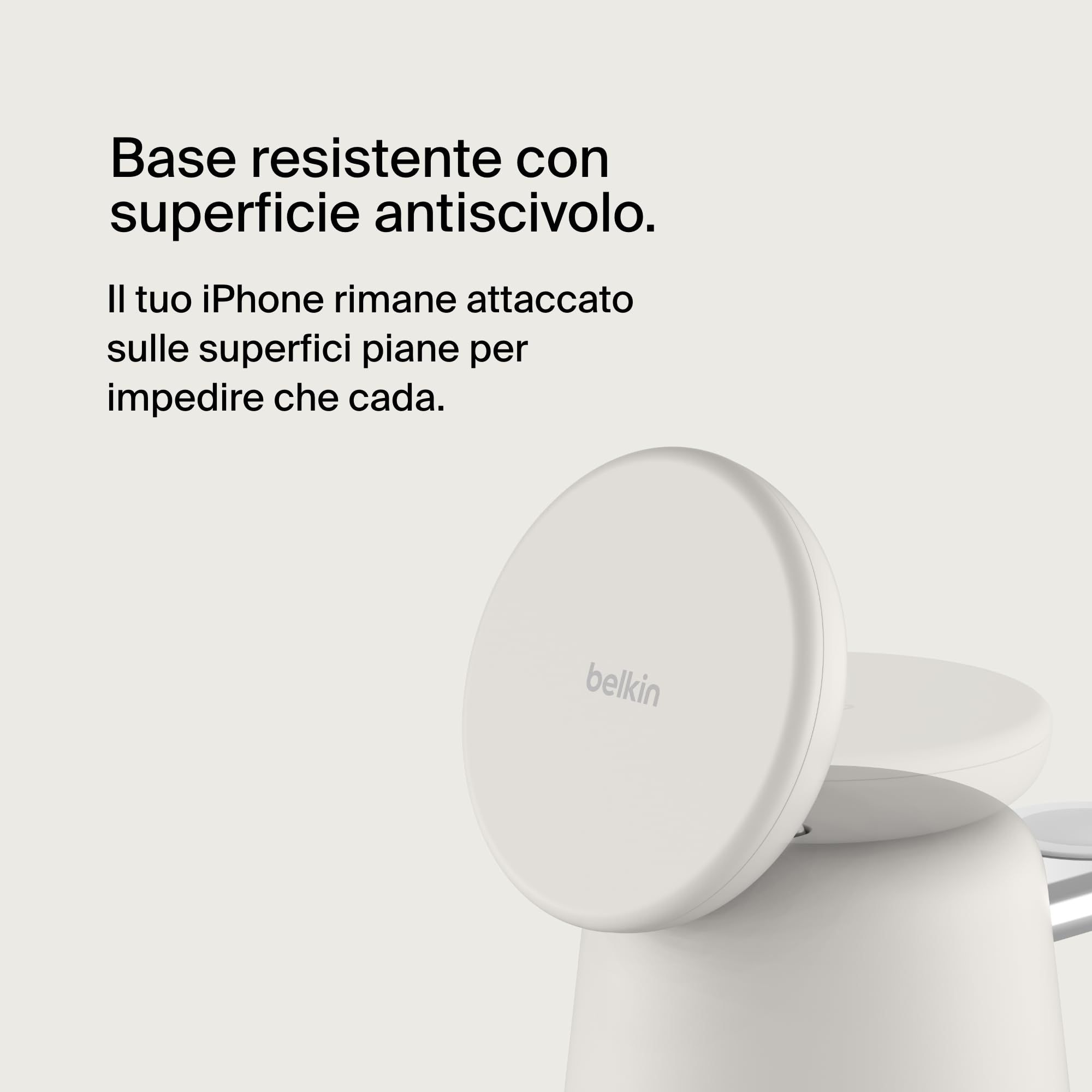 belkin-boostcharge-pro-dock-di-ricarica-wireless-2-in-1-con-magsafe-15-w-per-iph image 5