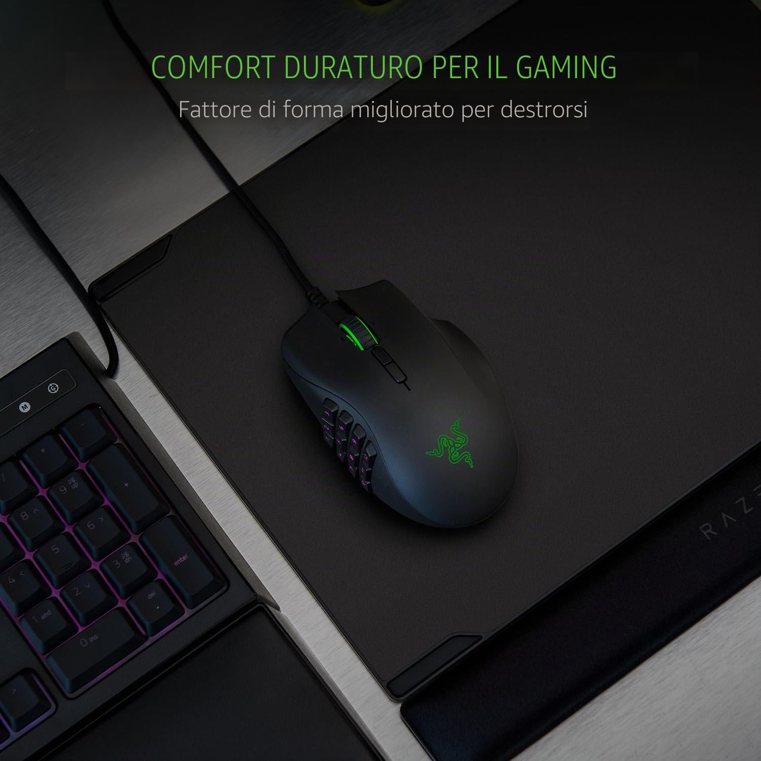 razer-naga-trinity-mouse-da-gioco-moba-mmo-cablato-3-piastre-laterali-intercambi image 5