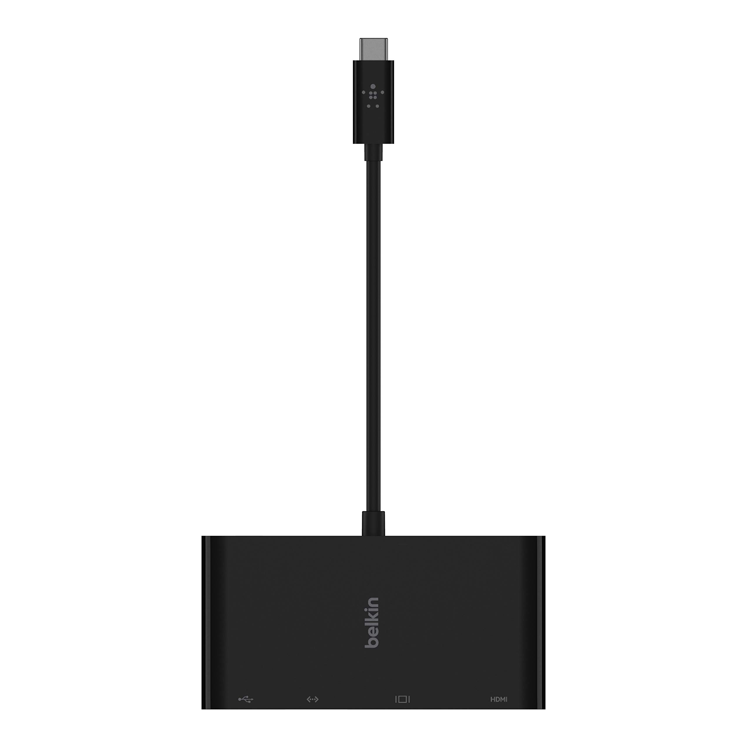 belkin-usb-c-multimedia-adapter-hub-con-hdmi-4k-vga-usb-a-3-0-e-gigabit-ethernet image 4