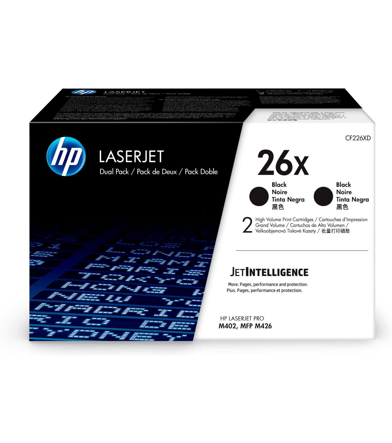 hp-26x-cf226xd-multipack-da-2-toner-originali-nero-9000-pagine-per-laserjet-pro- image 1