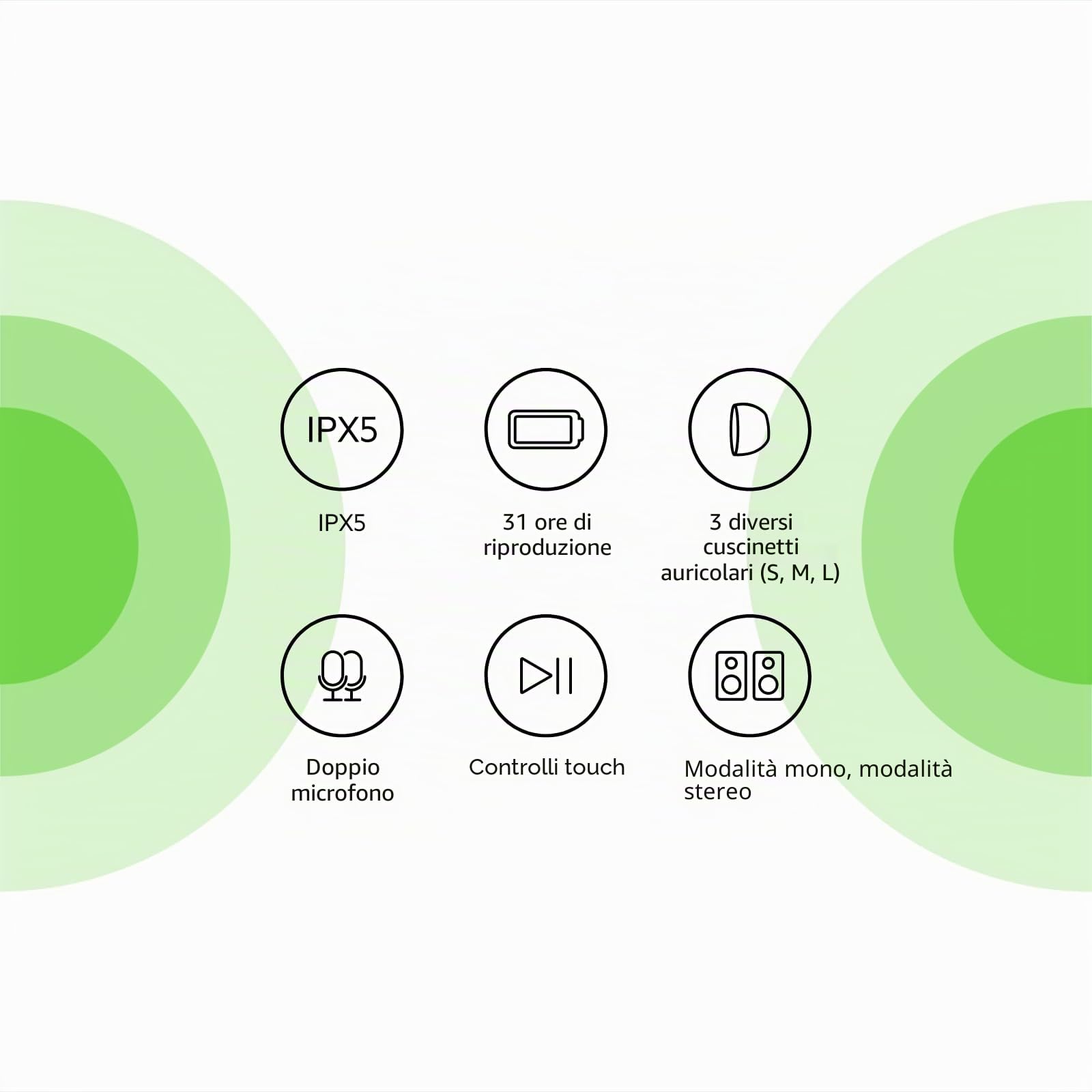belkin-soundform-rise-auricolari-true-wireless-bluetooth-5-2-bassi-profondi-ipx5 image 7