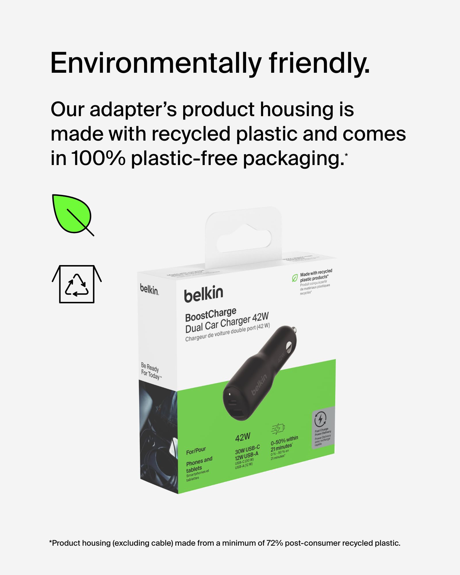belkin-boostcharge-caricabatteria-da-auto-42-w-dual-port-con-usb-c-pps-30-w-e-us image 5