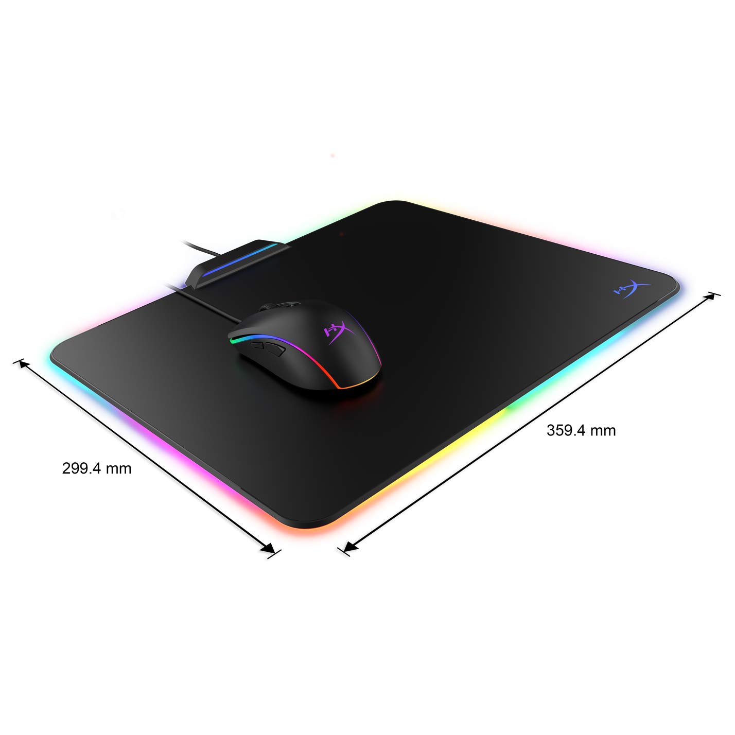 hyperx-fury-ultra-tappetino-per-mouse-da-gaming-rgb-360-con-tracciamento-di-prec image 3