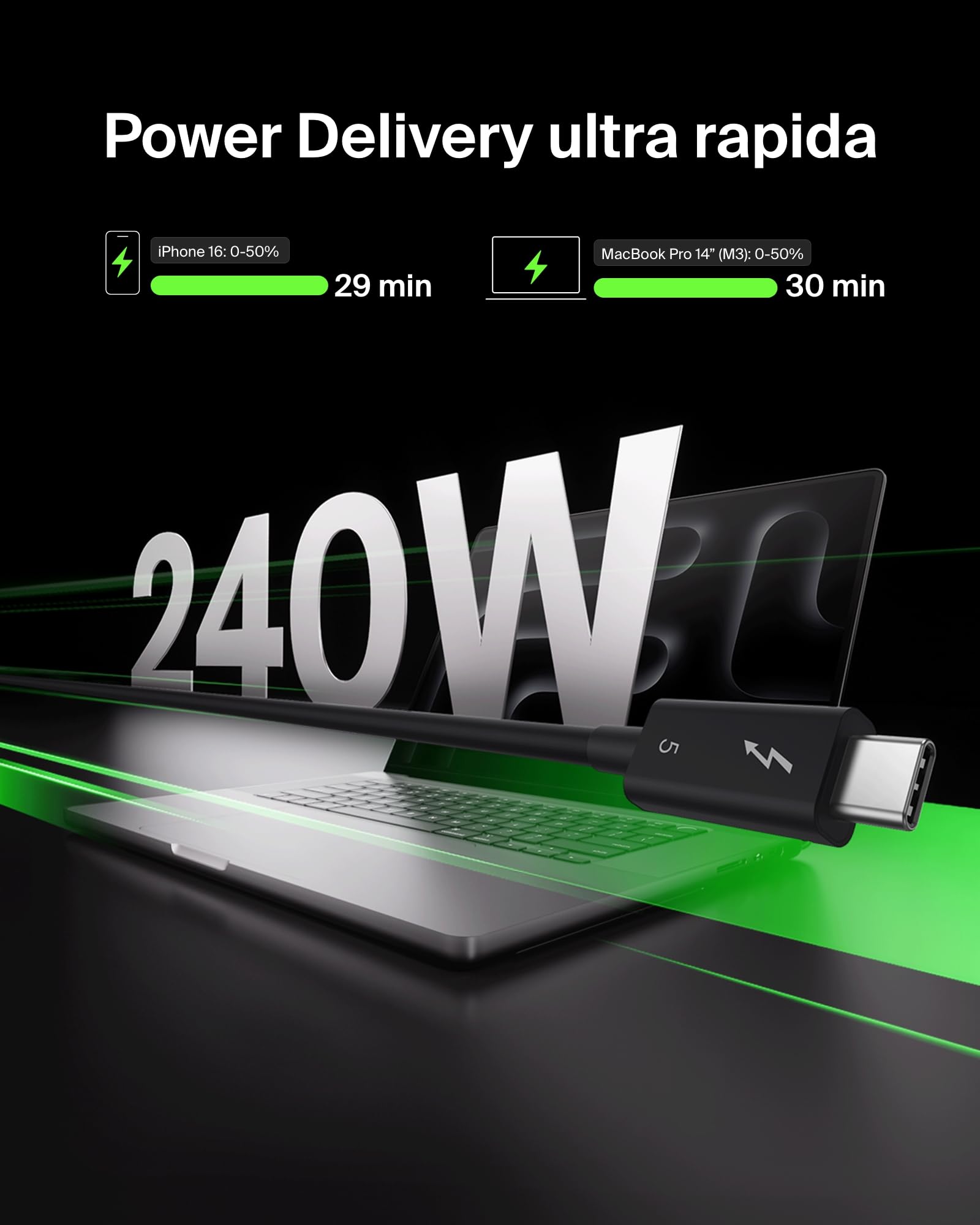 belkin-cavo-usb-c-thunderbolt-5-240w-1-m-power-delivery-240-w-fino-a-120-gbps-co image 3