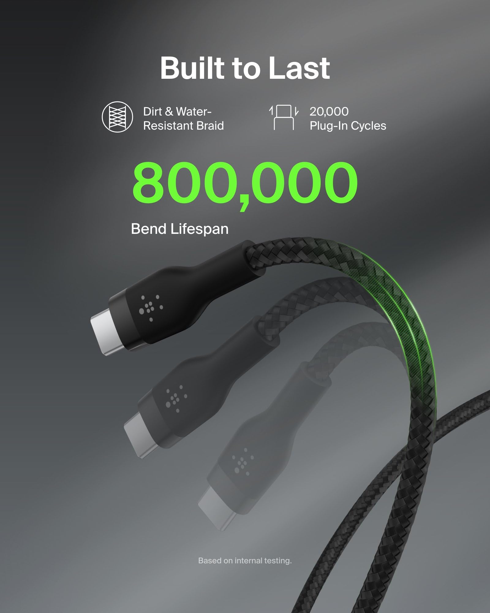 belkin-boostcharge-pro-flex-cavo-usb-c-a-usb-c-intrecciato-pd-ricarica-rapida-ce image 3