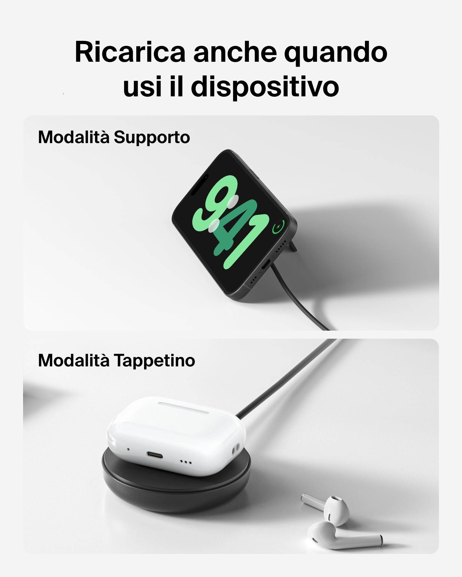 belkin-boostcharge-pro-tappetino-di-ricarica-wireless-magnetico-qi2-15-w-con-sup image 8