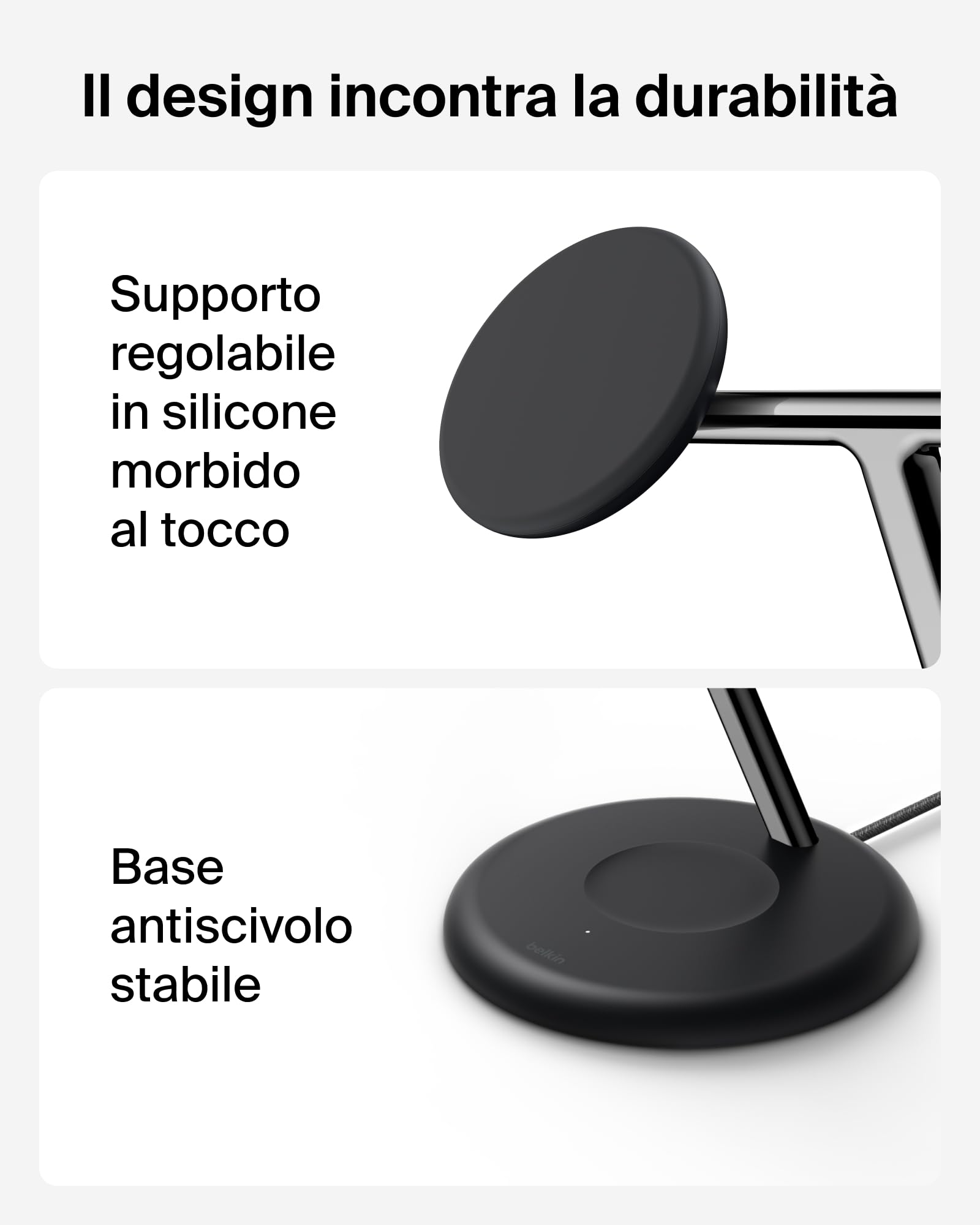 belkin-ultracharge-caricatore-wireless-3-in-1-qi2-2-25w-magnetico-magsafe-usb-c- image 3