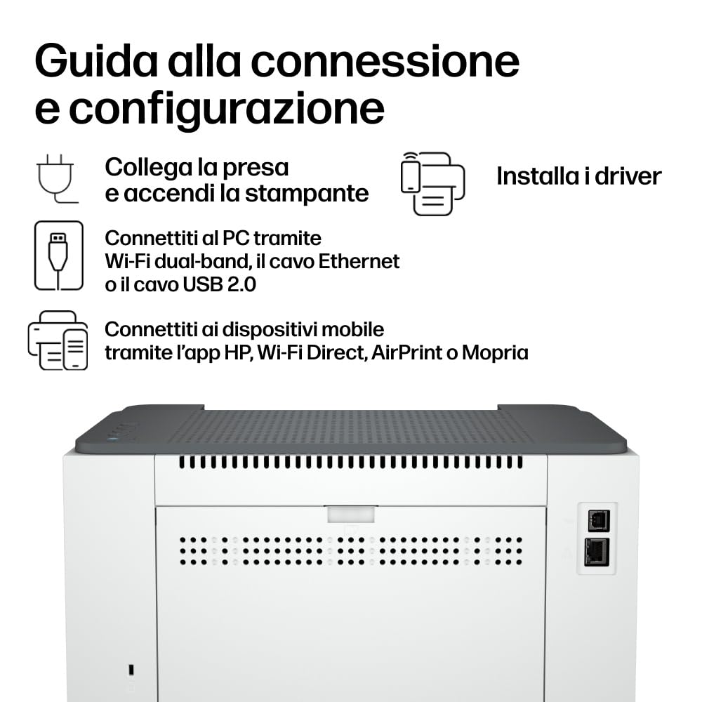 hp-laserjet-m209dw-6gw62f-stampante-laser-monocromatica-a4-con-duplex-automatico image 6