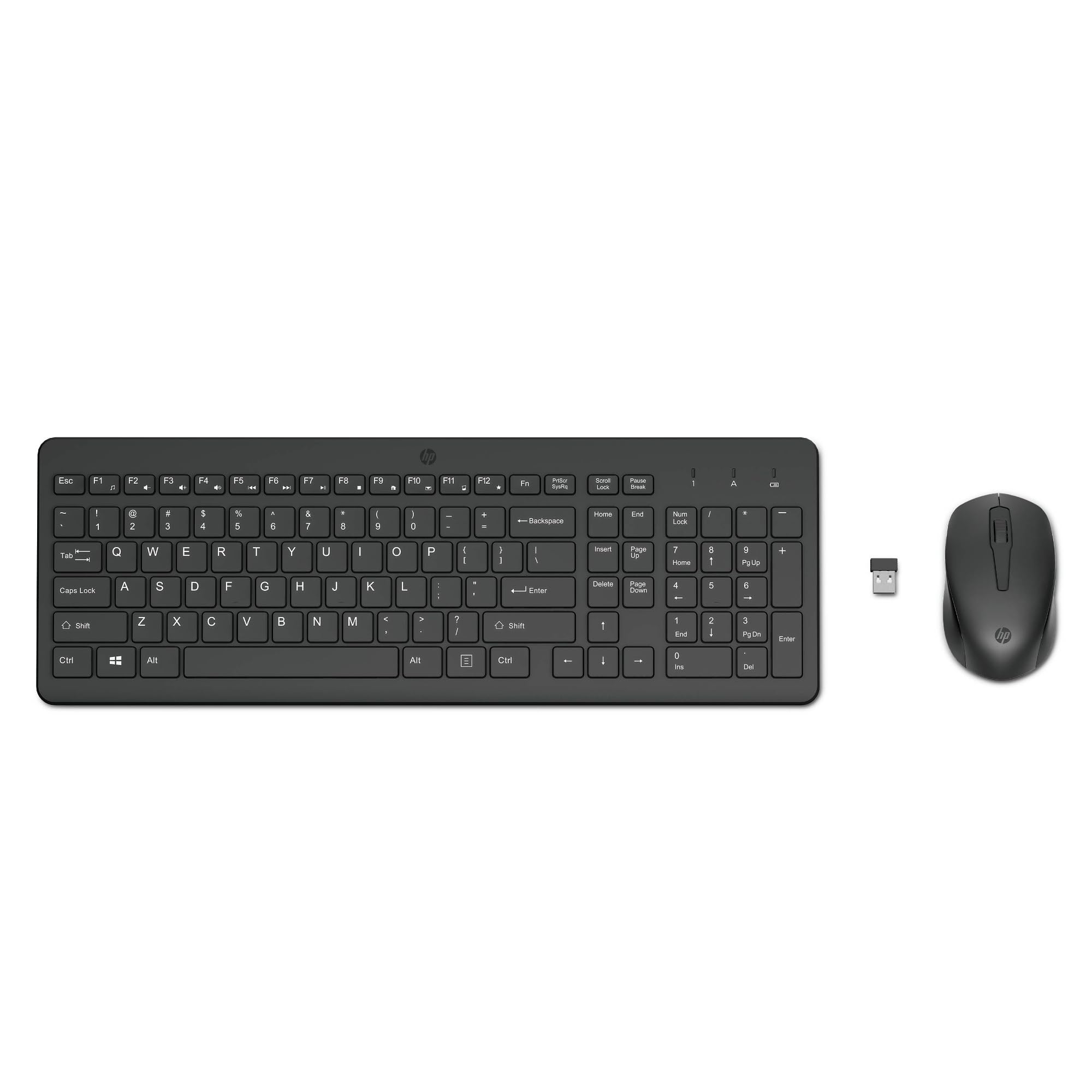 hp-330-combo-tastiera-e-mouse-wireless-2-4-ghz-plug-and-play-usb-a-12-scorciatoi image 1