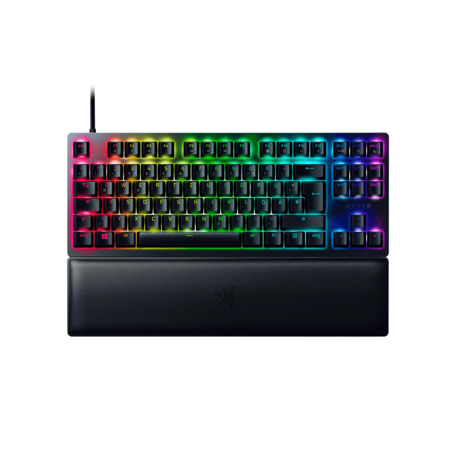 razer-huntsman-v2-tenkeyless-tastiera-gaming-ottica-tkl-con-switch-clicky-viola- image 1