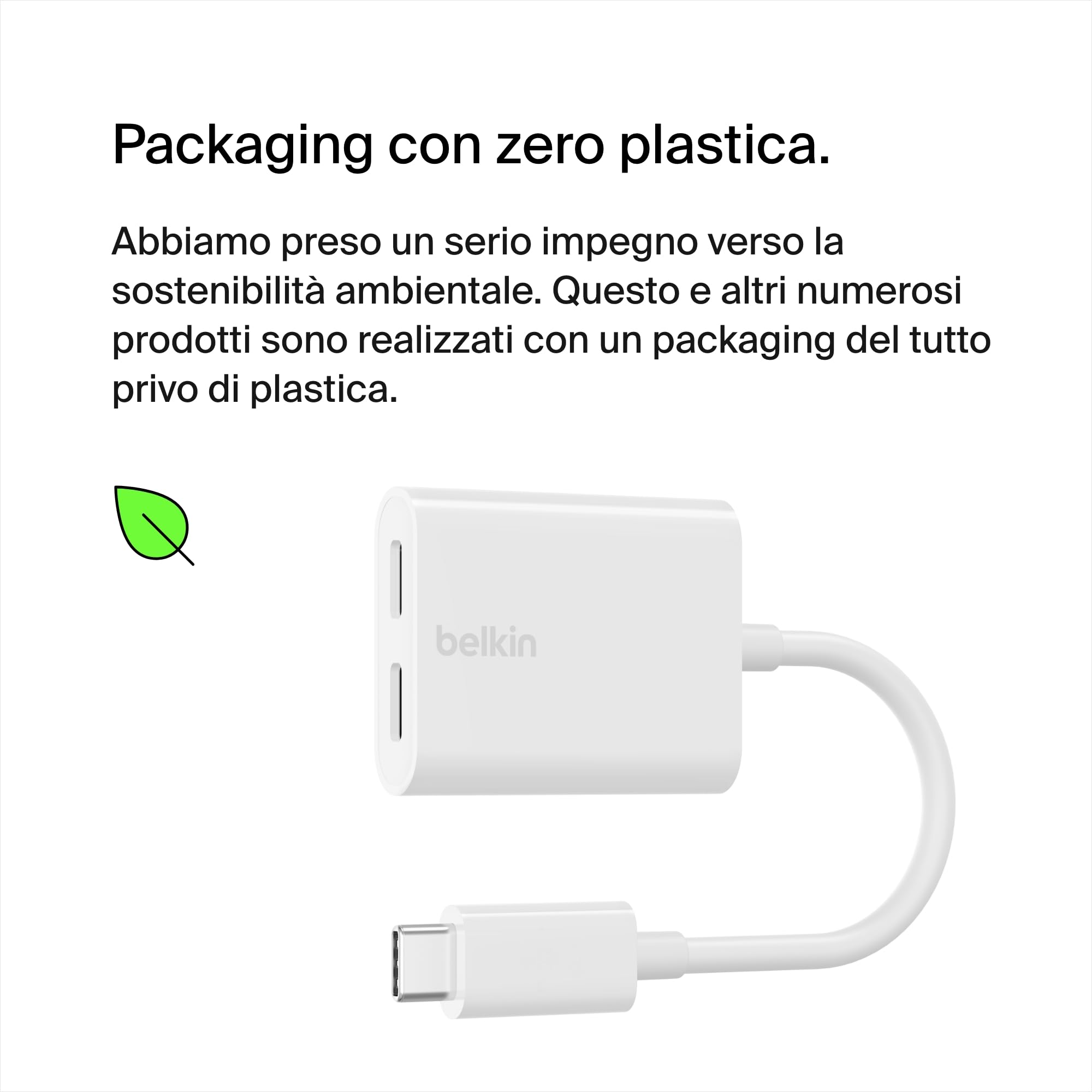 belkin-rockstar-adattatore-audio-ricarica-usb-c-2-in-1-con-power-delivery-60w-da image 6